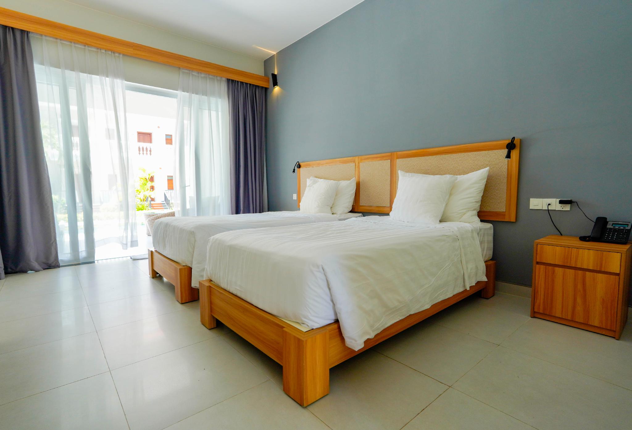 Pool, Villa, Twin Beds