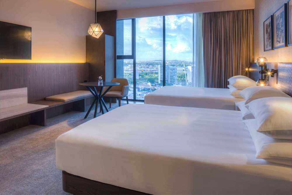 غرفة بسريرين كوين بإطلالة على المدينة، Hyatt Regency Andares Guadalajara 7/10