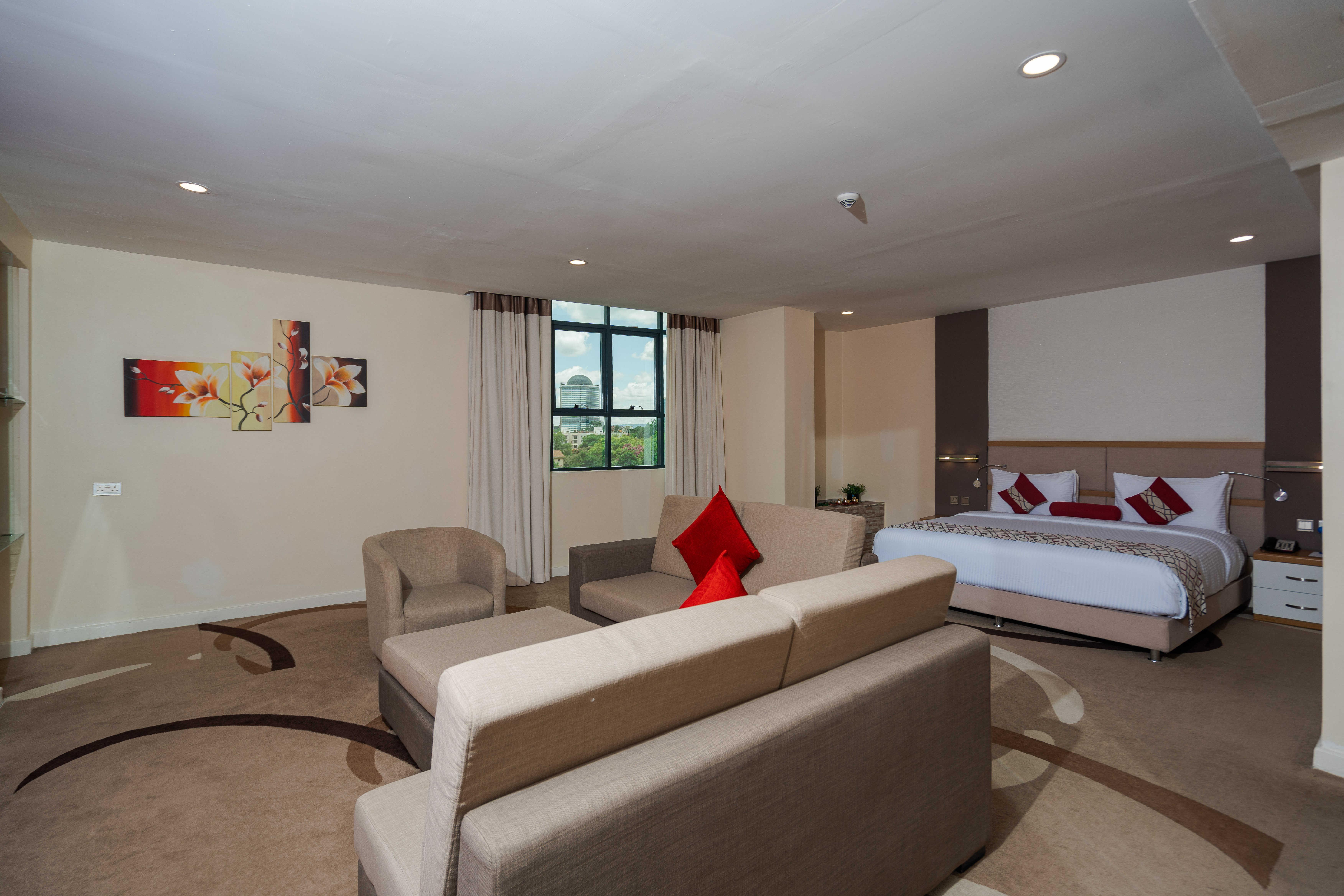 غرفة سوبيريور بسرير مزدوج، PrideInn Azure Hotel Nairobi Westlands 2/2