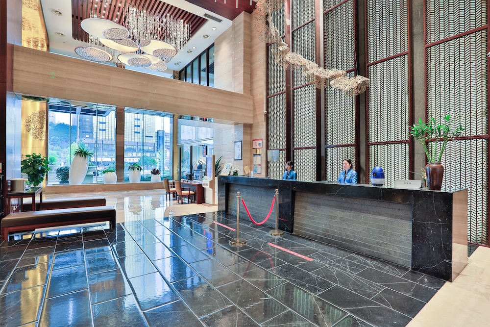 Lobby at Tonglu World Trade SSAW Boutique Hotel, HANGZHOU