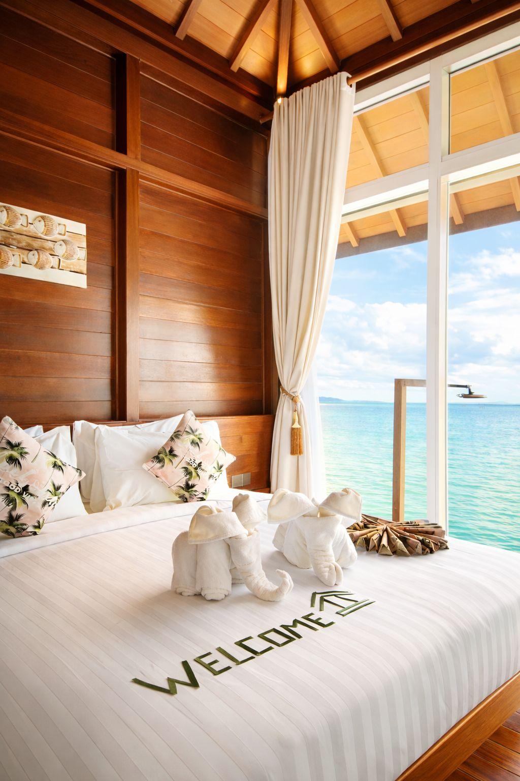 Overwater, Villa, Twin Beds