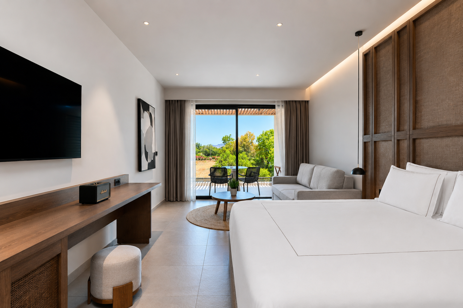 Suite Balcony Inland View