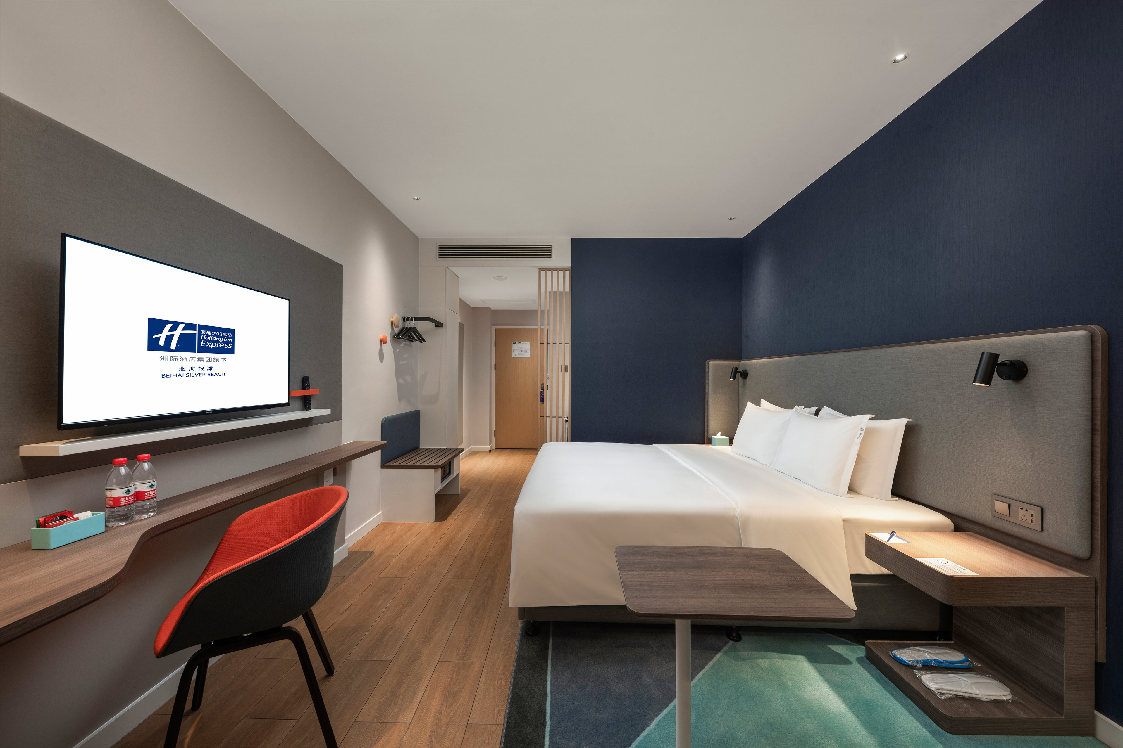 Room, King Bed, Sea View