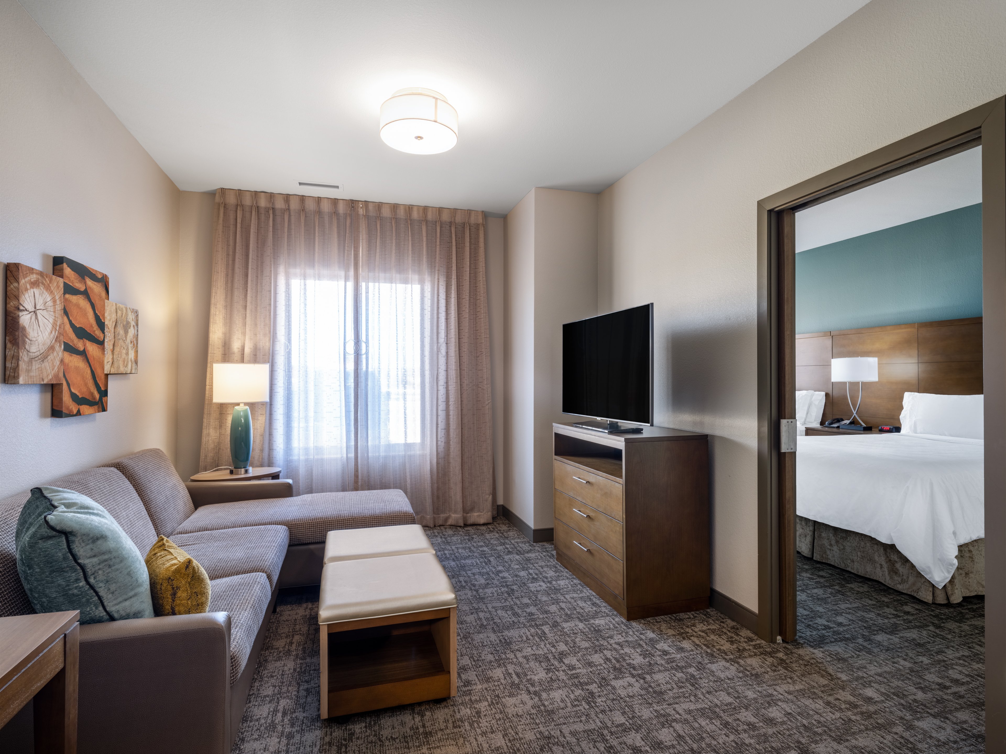 جناح بسريرين كوين بغرفة نوم واحدة، Staybridge Suites Sioux City Southeast 3/4