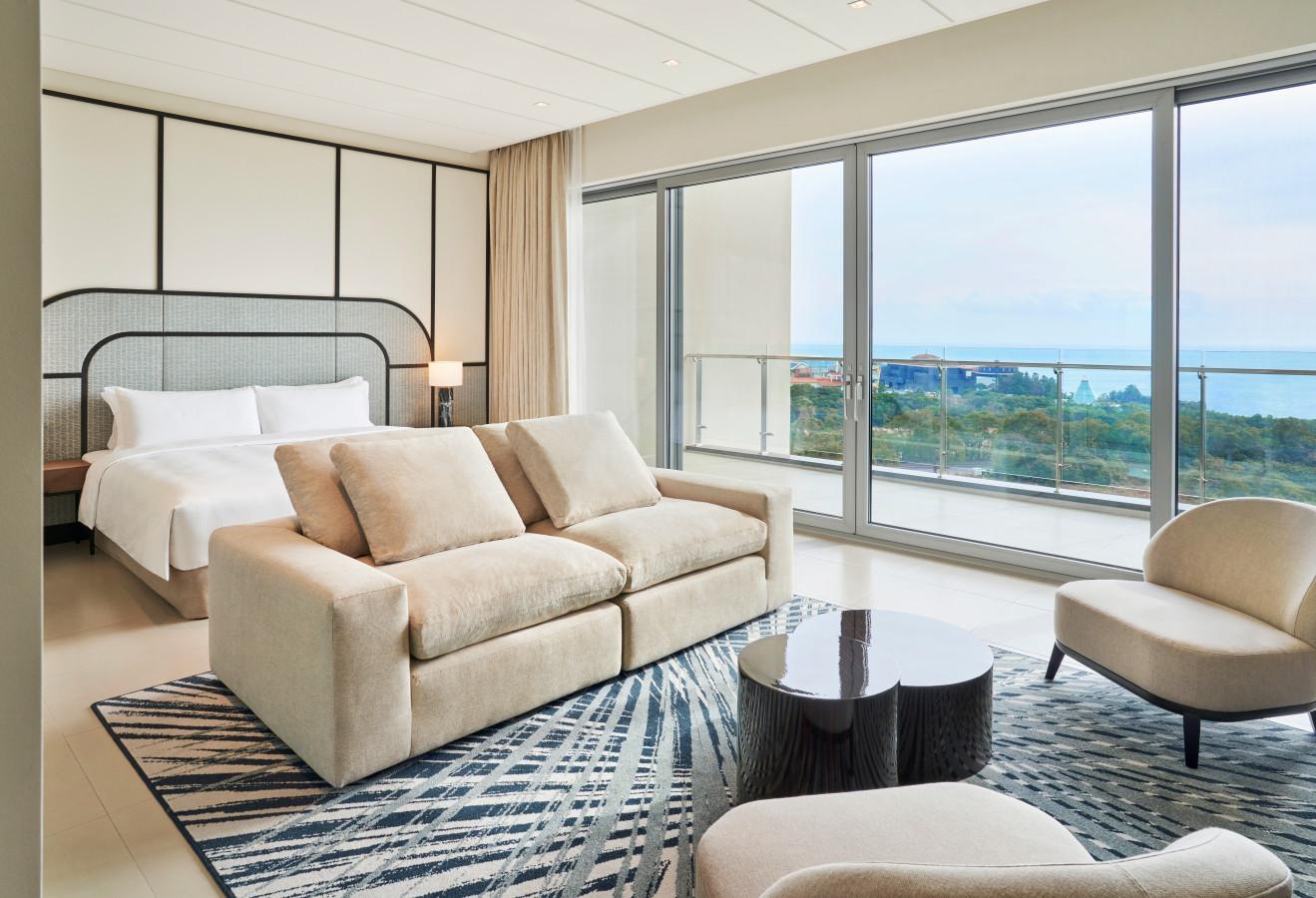 ARIA, HILL, STUDIO, SUITE, KING BED, OCEAN VIEW