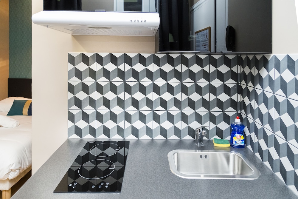 استوديو بسريرين منفصلين بإطلالة على المدينة، RESIDENCE AURMAT 3/3