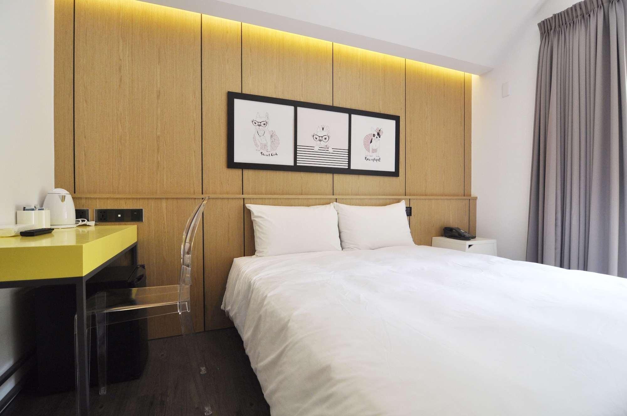 غرفة أساسية بسرير مزدوج، Feng Jia 25 Hotel 4/8
