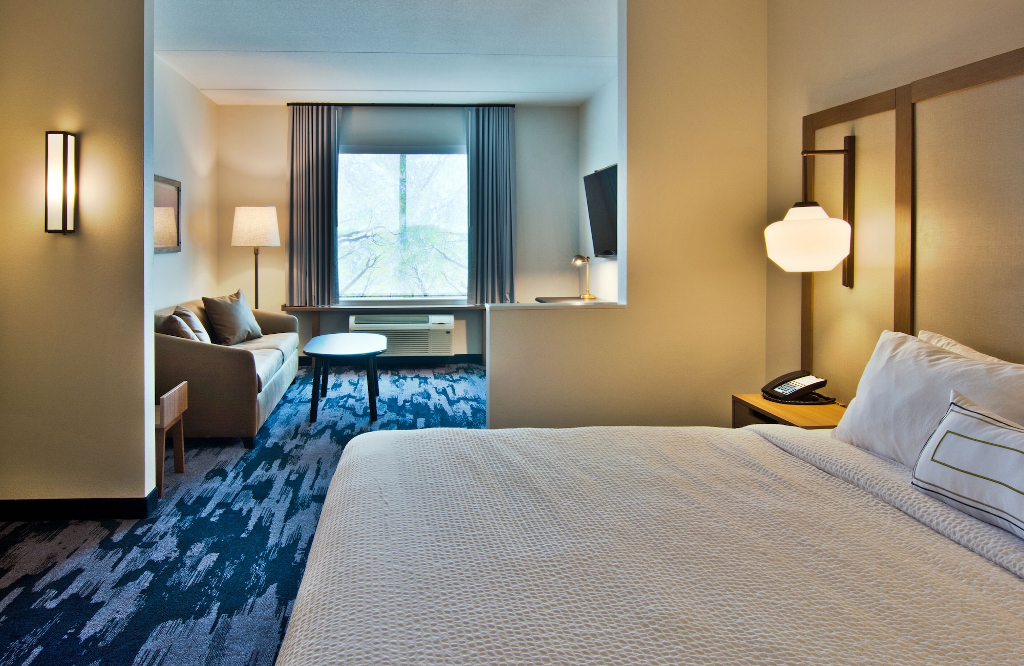 SUITE, KING BED, SOFA