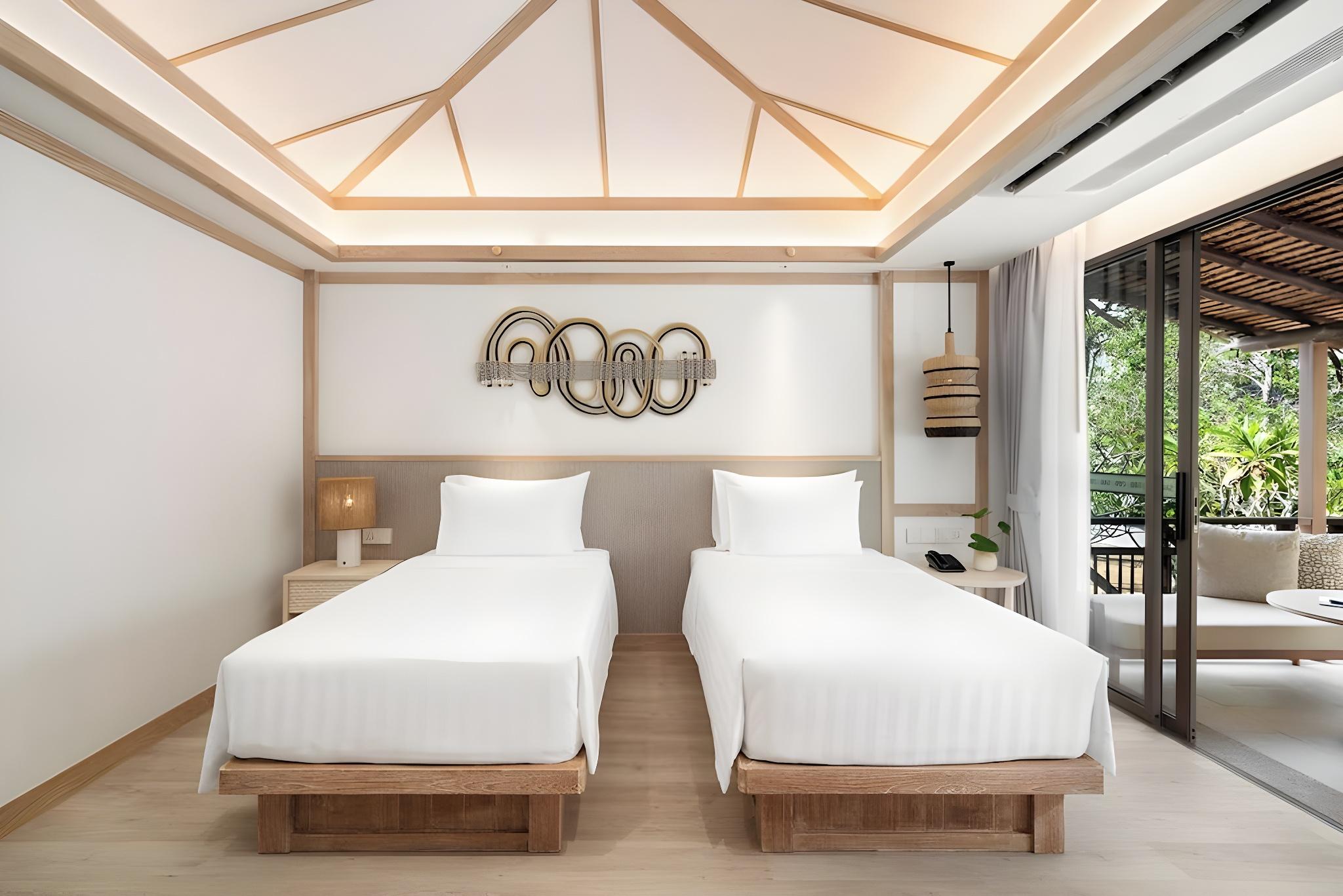 Garden, Deluxe, 2 Double Beds