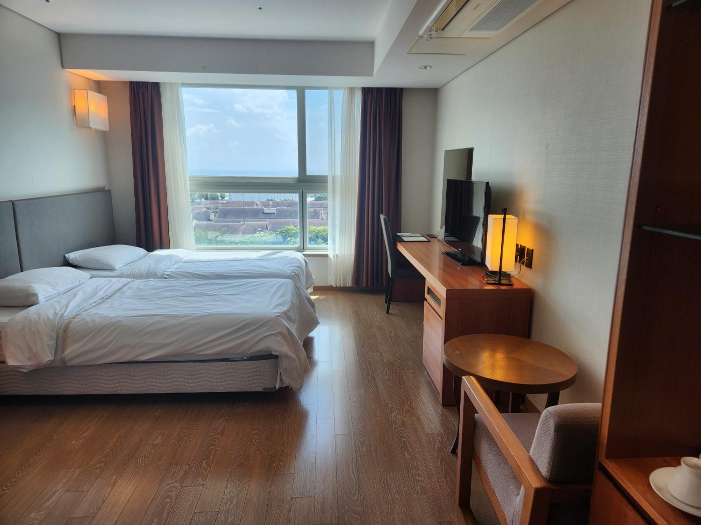 Deluxe, Twin Beds, Ocean View, Ondol Floor