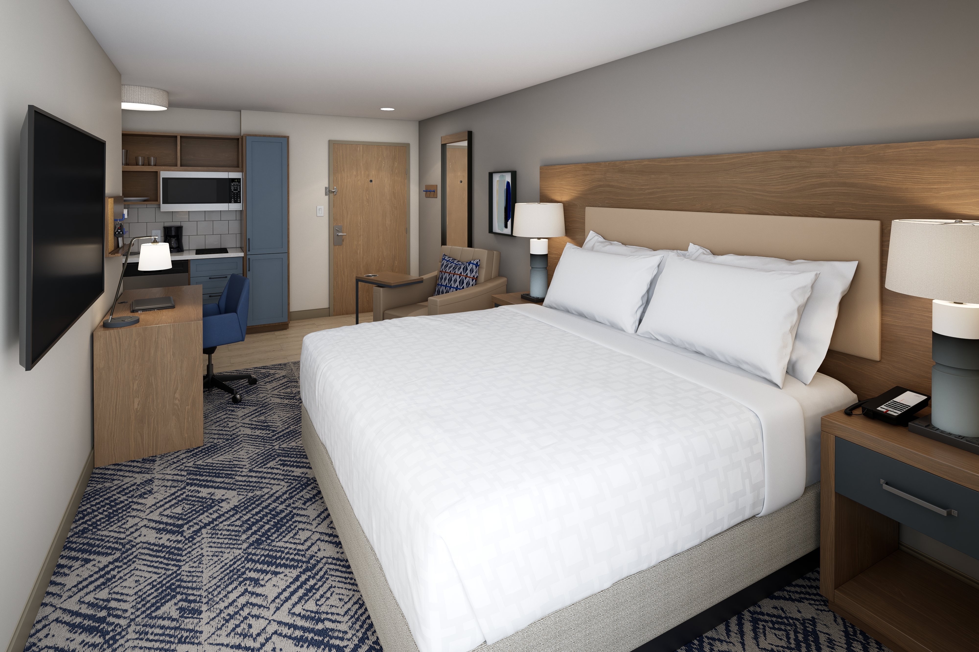 STUDIO, SUITE, QUEEN BED, ACCESSIBLE