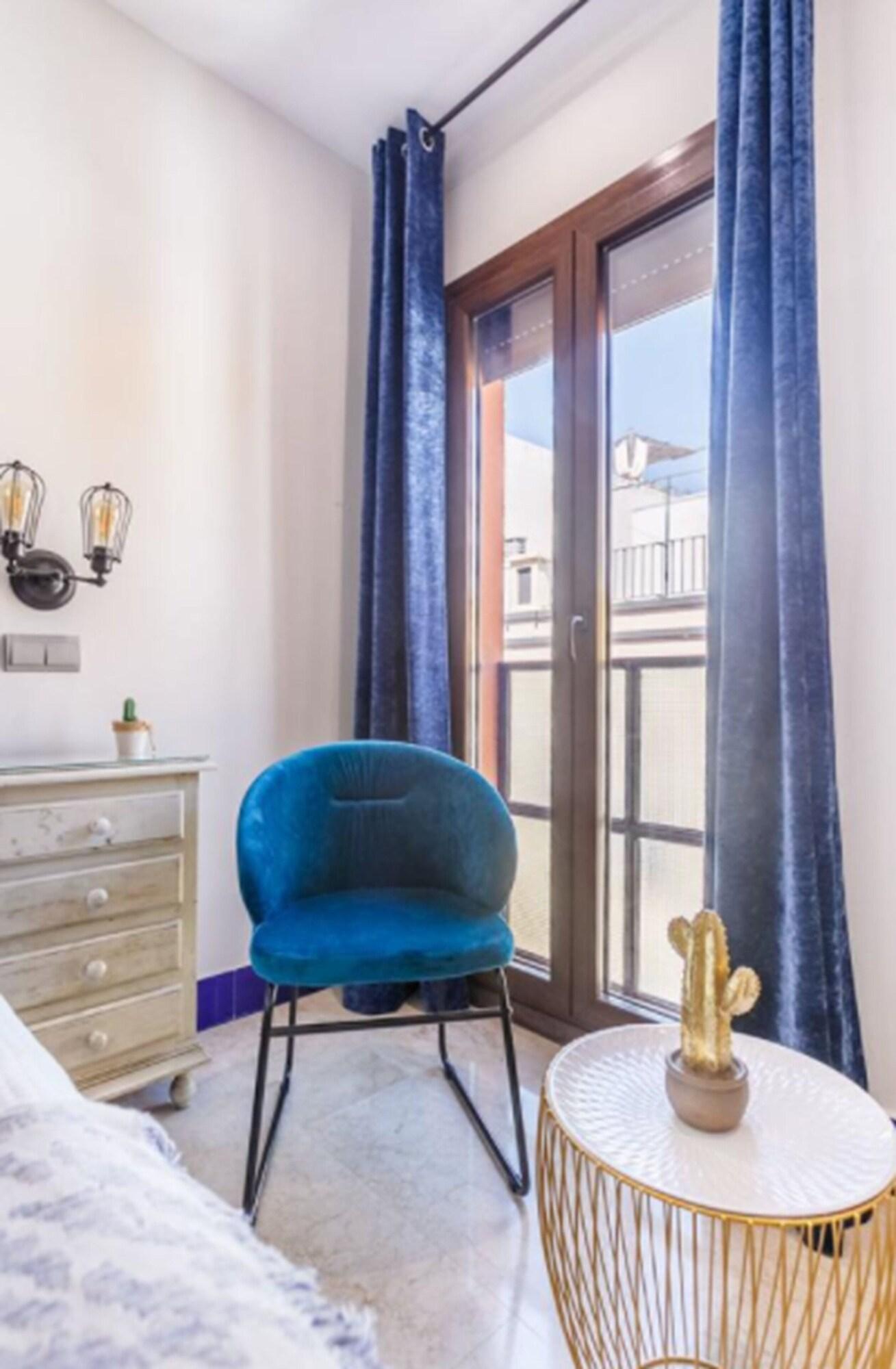 غرفة مفردة بسرير مزدوج، Patio De La Alameda 3/5