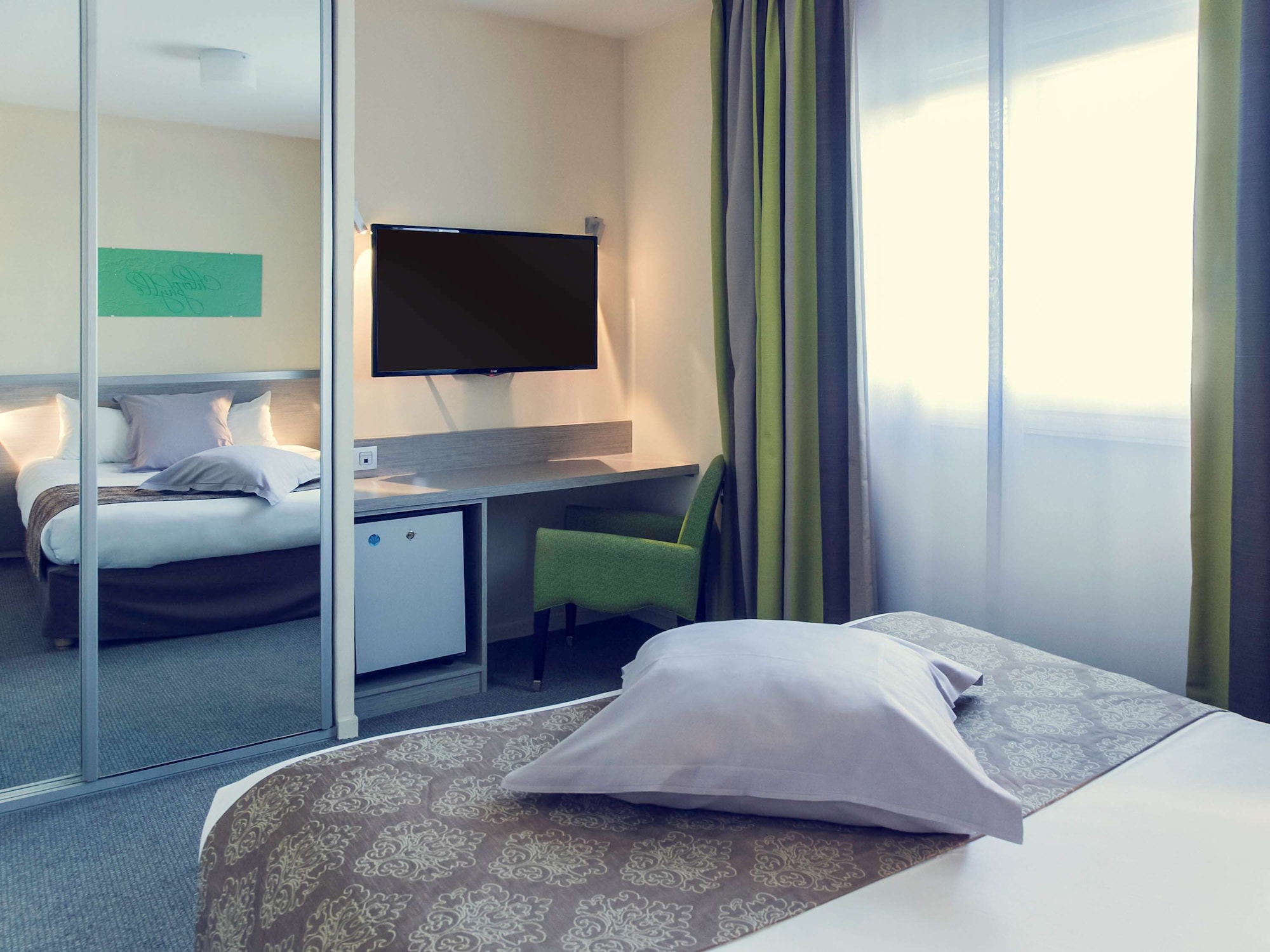 غرفة خارجية كلاسيكية بسرير مزدوج، Mercure Lyon Est Villefontaine 9/10