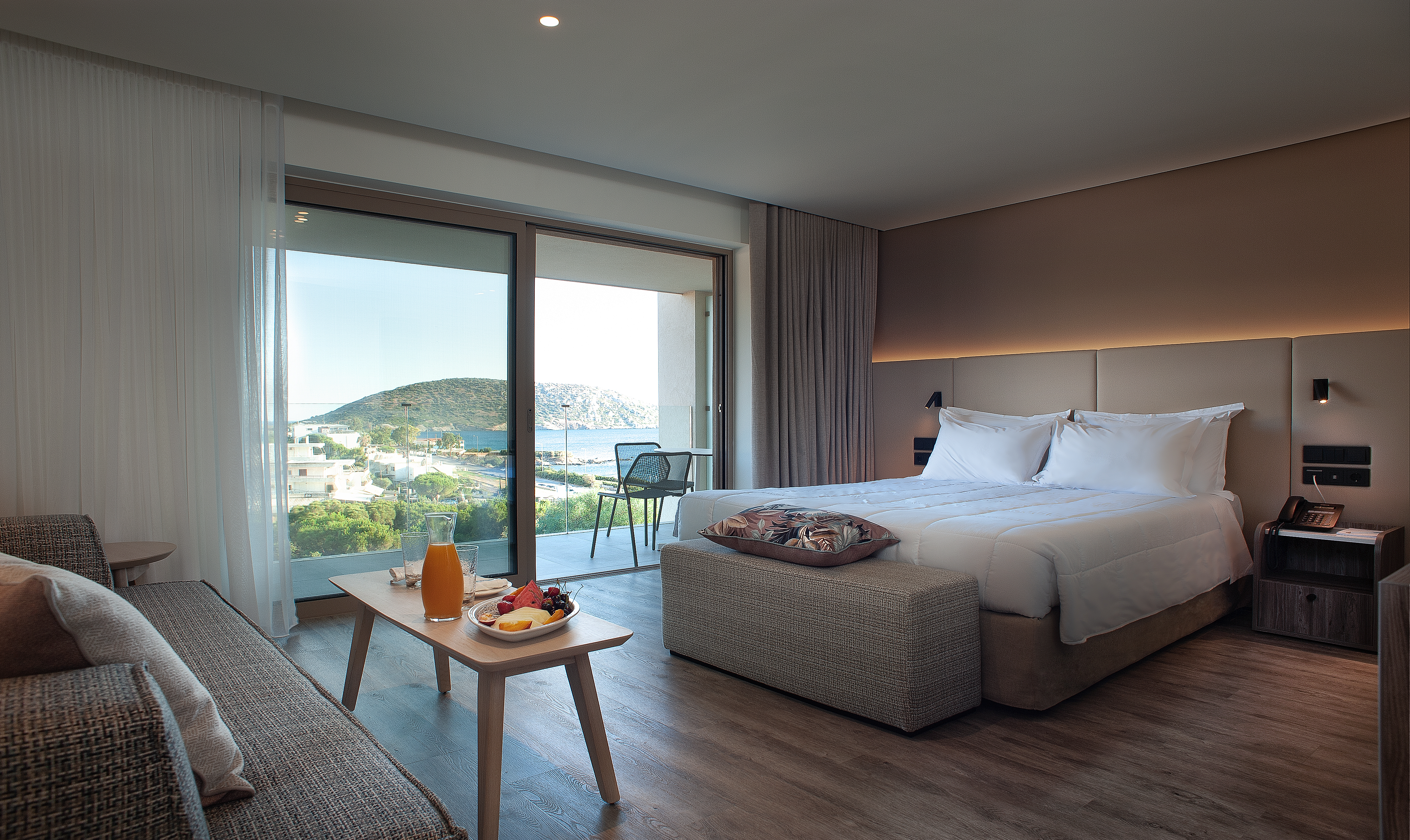Room, Triple, Lateral Side Sea View
