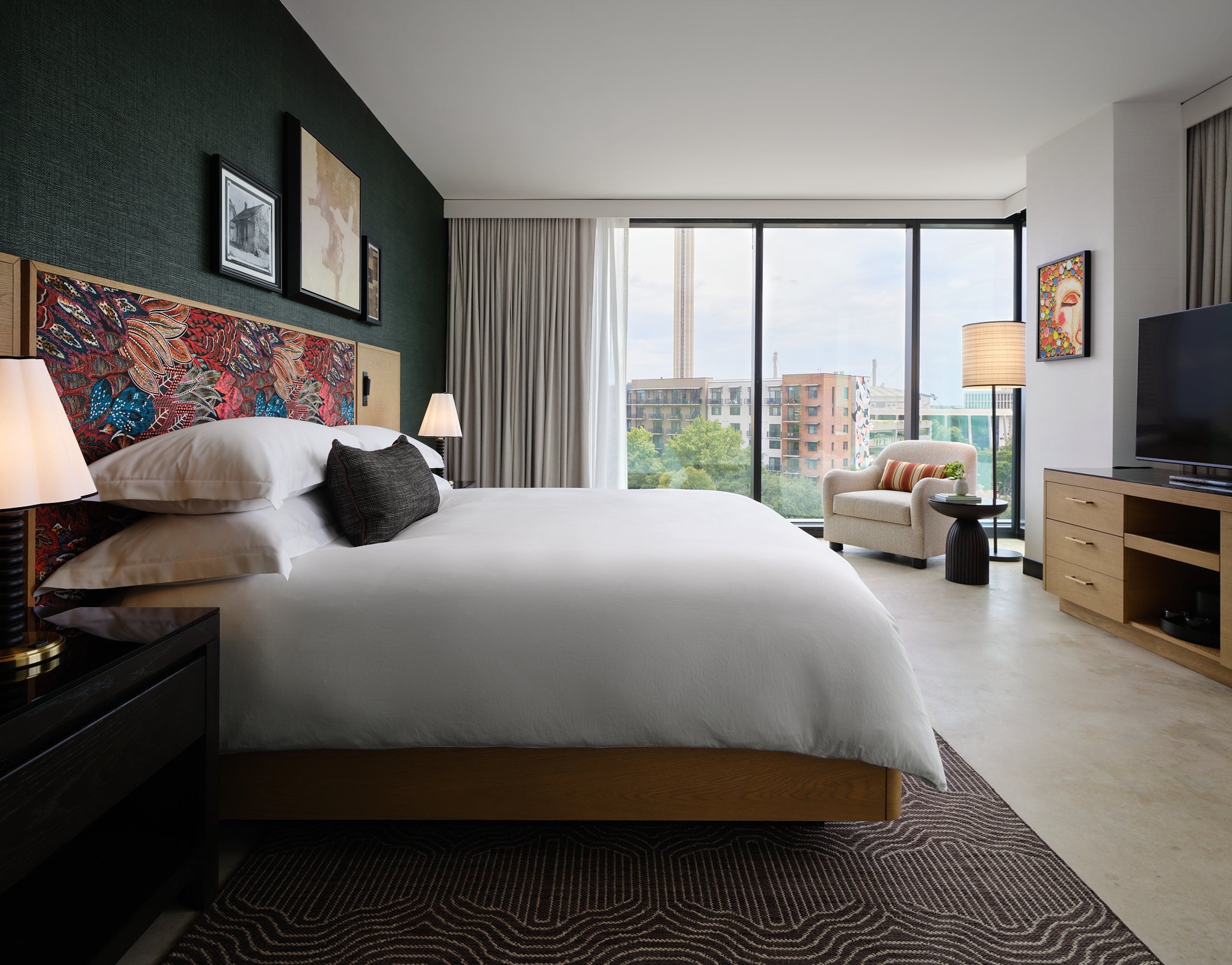 Premium, King Bed, Town View, South Town View