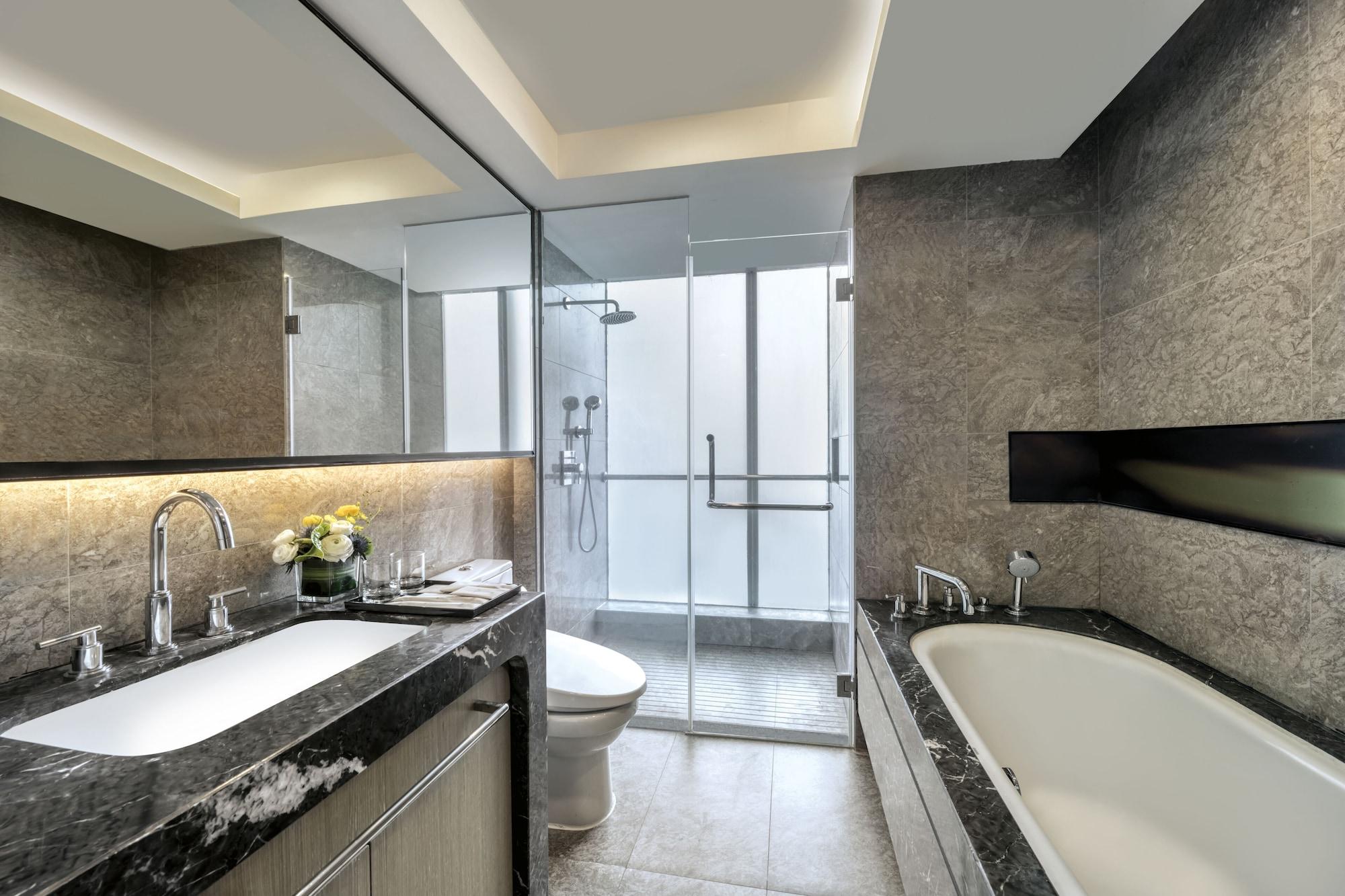 شقة ديلوكس بإطلالة على المدينة بغرفتي نوم بمطبخ، Ascott IFC Guangzhou 2/3