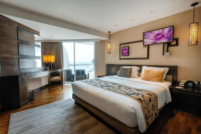 Beach, Double Bed, Sea View