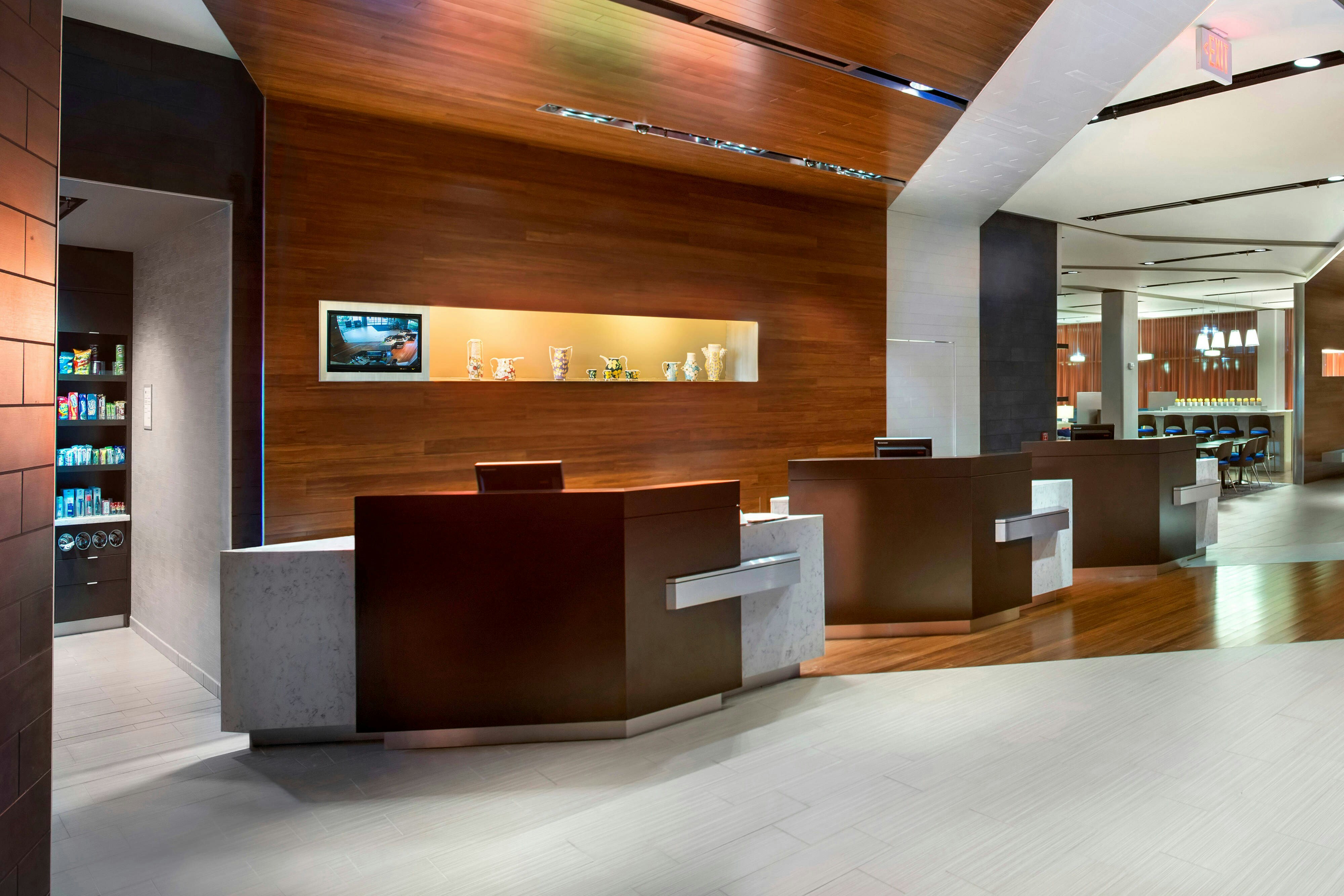 Lobby at Courtyard Philadelphia South at The Navy Yard, PHILADELPHIA - PA