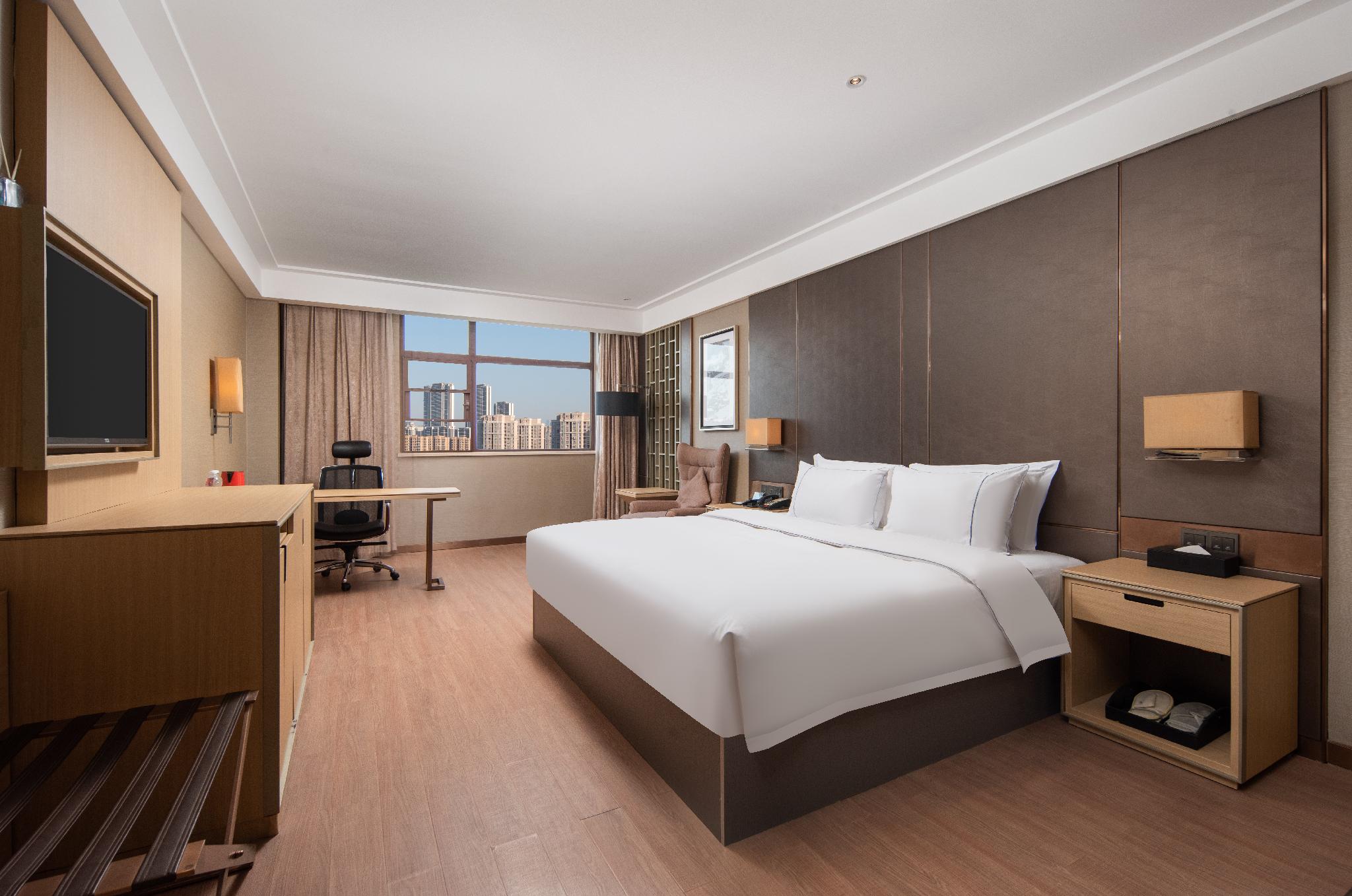 غرفة ديلوكس بسرير كوين، Echeng Hotel (Wuhan Optics Valley Pedestrian Street) 1/1