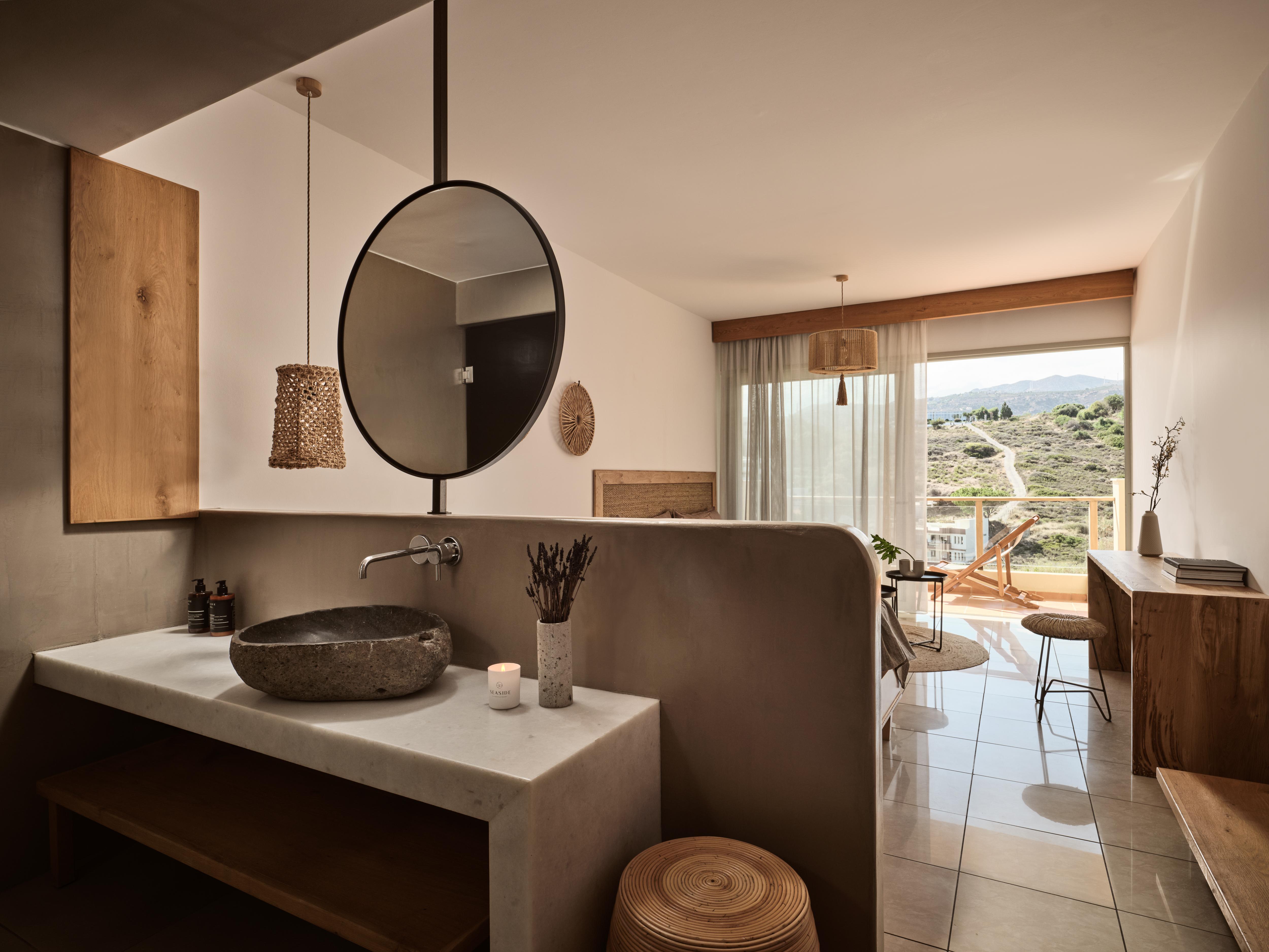 Room, Double Bed, Side Sea View