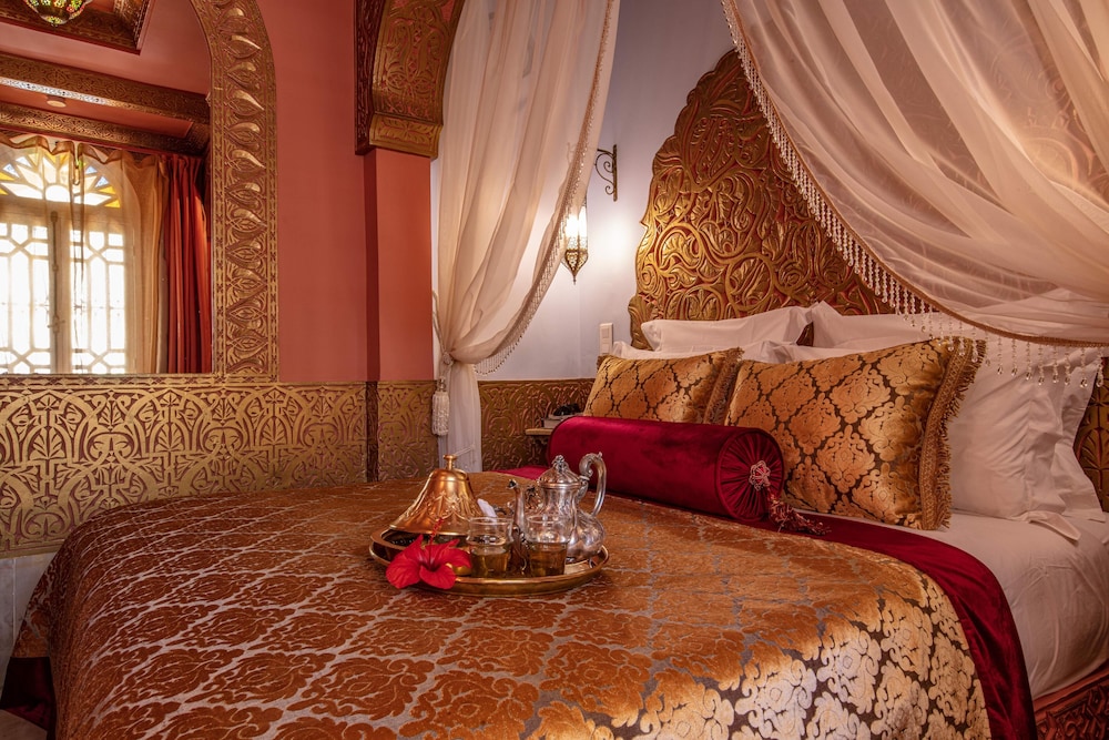 جناح عائلي بسرير كوين وسريرين فرديين، Riad Dar El Malaika 2/3