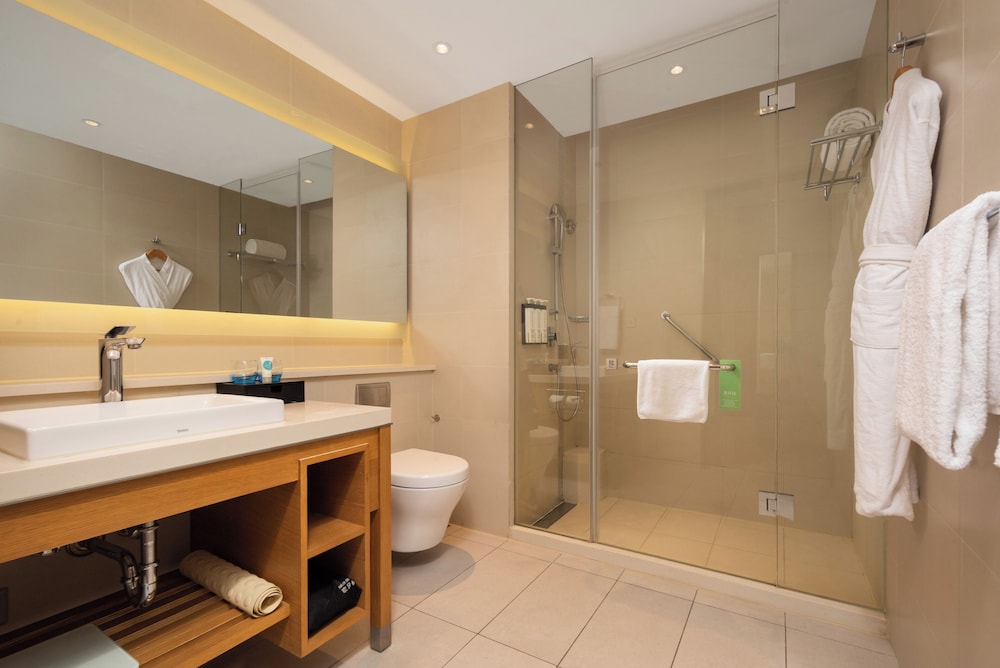 غرفة بسريرين منفصلين مع أريكة، Hyatt Place Yinchuan Dayuecheng 9/10