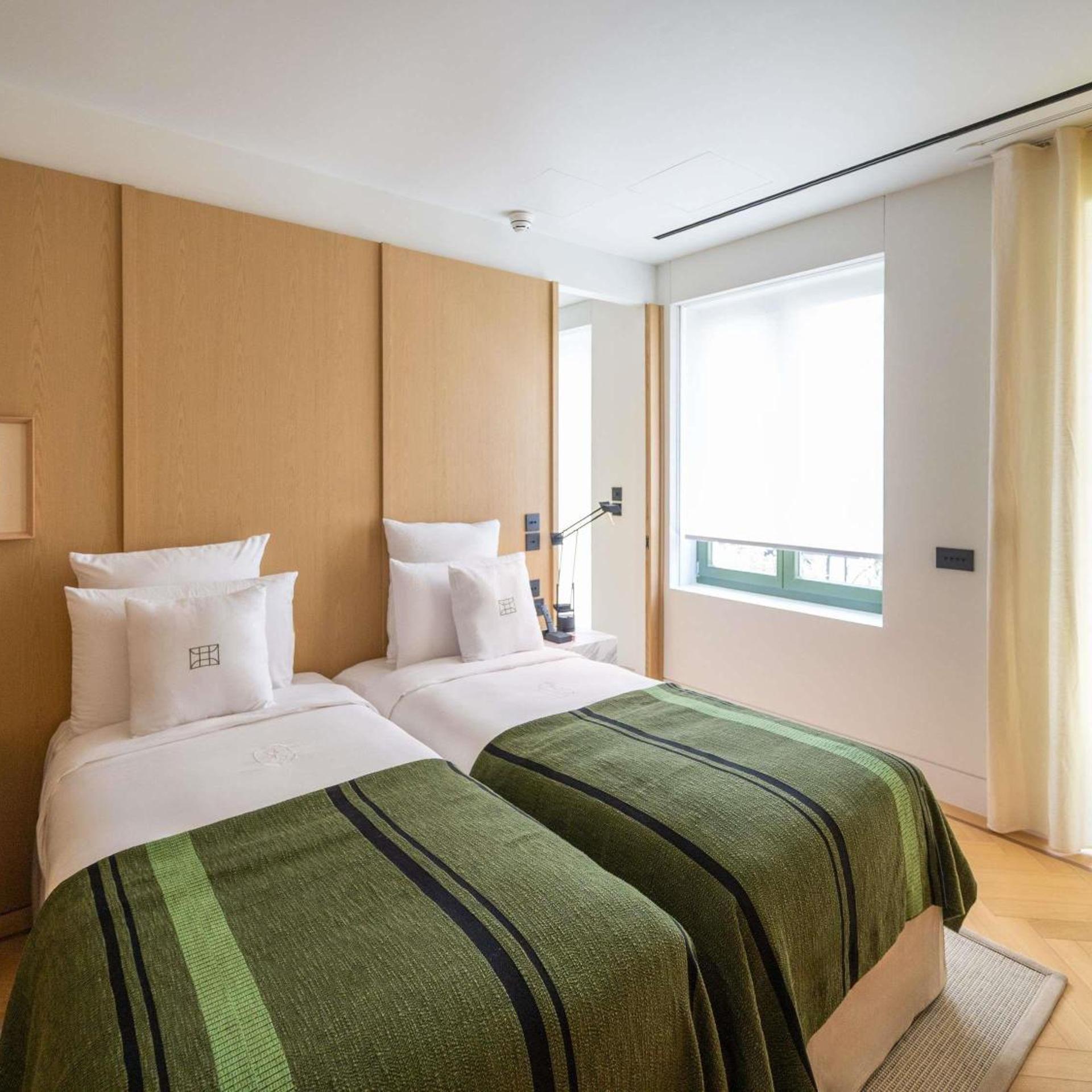 جناح تنفيذي بسرير كينج وسريرين منفصلين، Athens Capital Suites-MGallery Collection 7/11