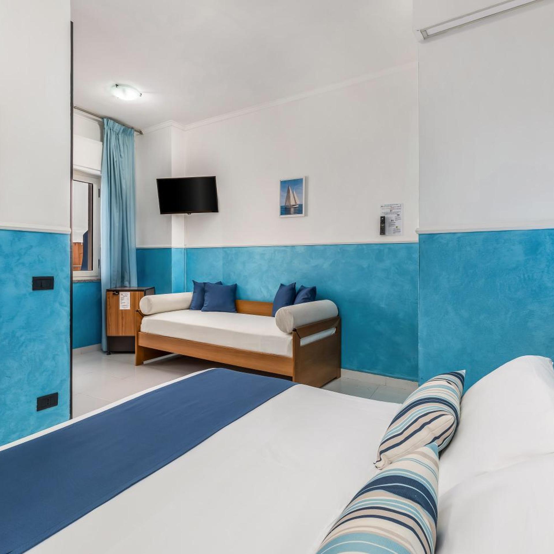 غرفة ديلوكس بسرير مزدوج بإطلالة على البحر