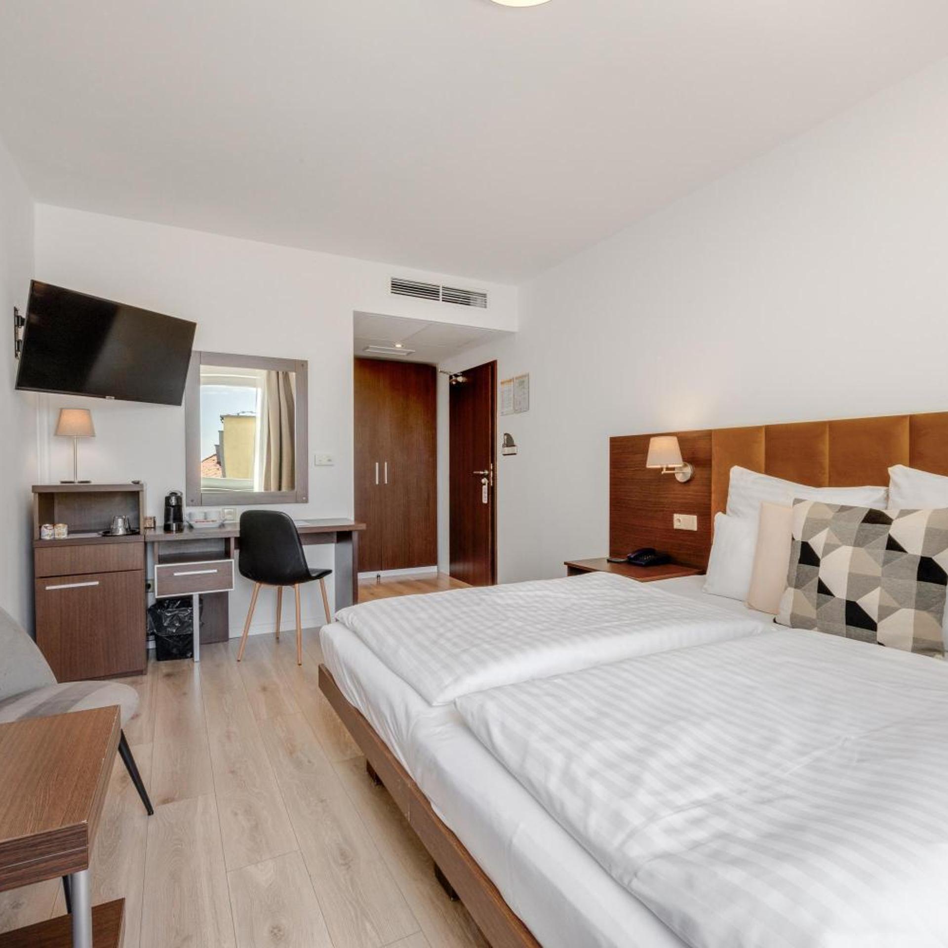 غرفة قياسية بسرير مزدوج، Antares Hotel 8/10