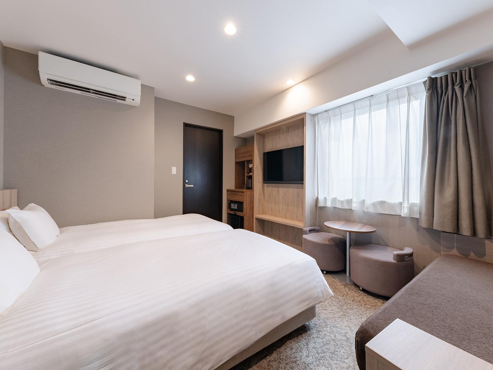 Semi Room, Deluxe, 2 Semi Double Beds