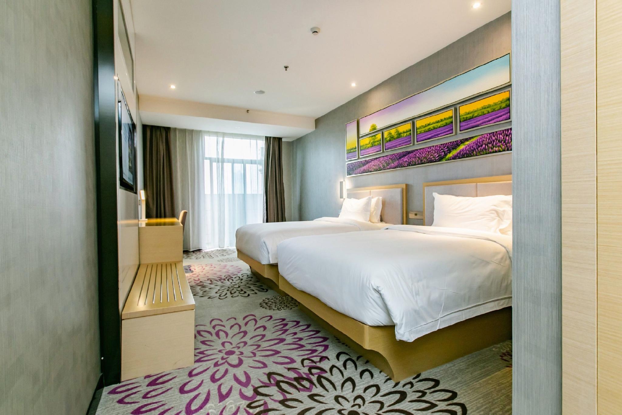 غرفة بزنس بسريرين منفصلين، Lavande Hotels Chongqing Tongliang Gas Building 2/2