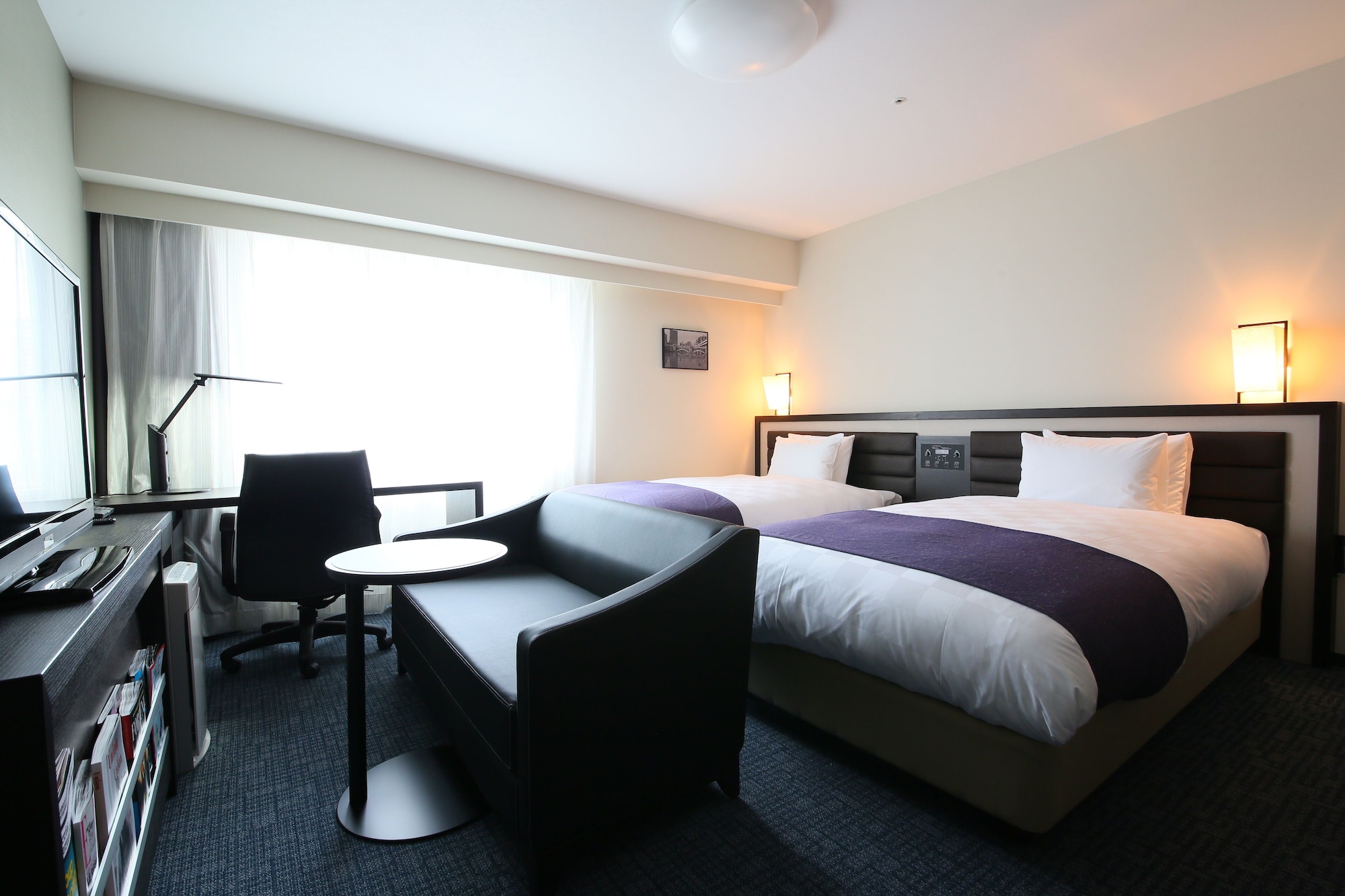 غرفة ديلوكس بسريرين منفصلين للمدخنين، Daiwa Roynet Hotel Osaka Kitahama 2/6