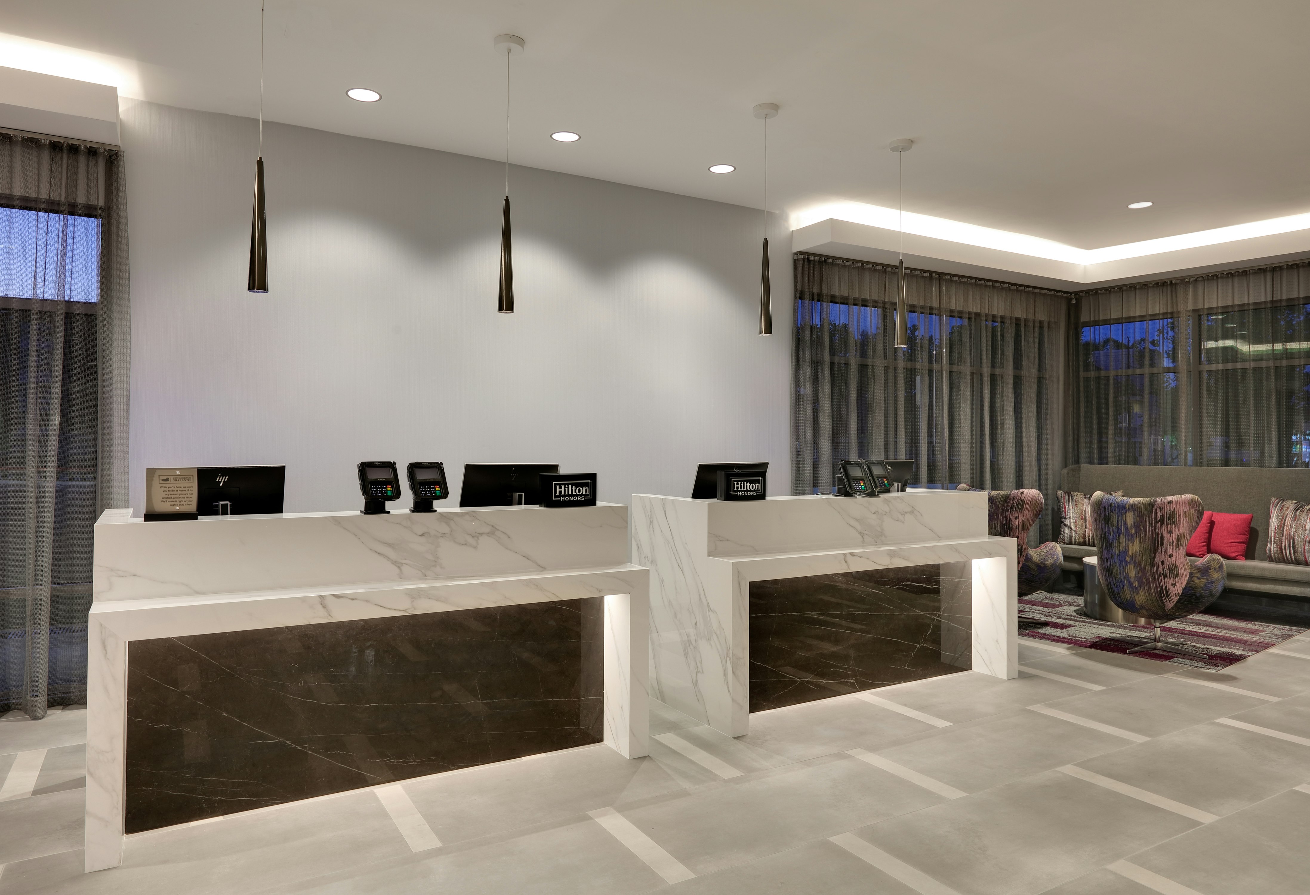 Lobby at Hampton Inn Lake Forest - Irvine Spectrum Ca, LAKE FOREST - CA