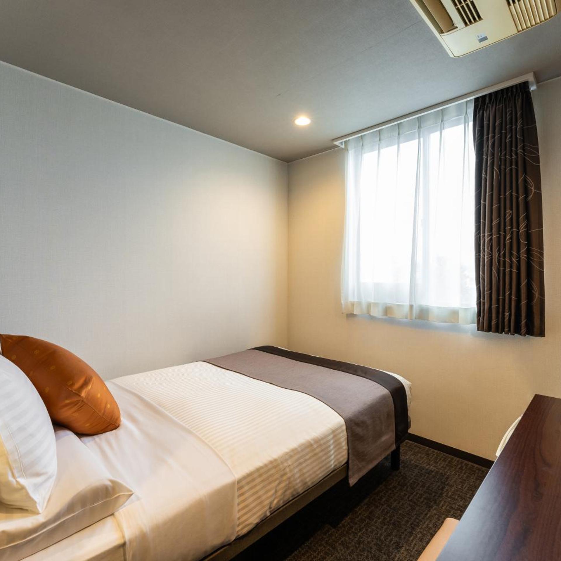 غرفة قياسية بسرير نصف مزدوج، Hotel Mystays Kanazawa Castle 3/8