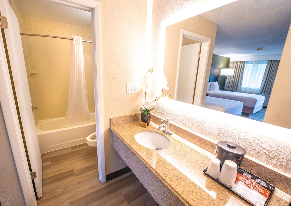غرفة بسرير كينج بإطلالة على المسبح، Mai Hana Hotel and Suites International Drive 5/5