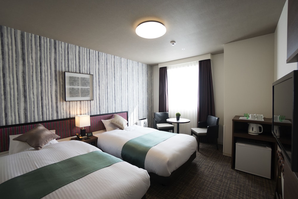 غرفة قياسية بسريرين منفصلين لغير المدخنين، Hotel La'gent Plaza Hakodate Hokuto 3/7