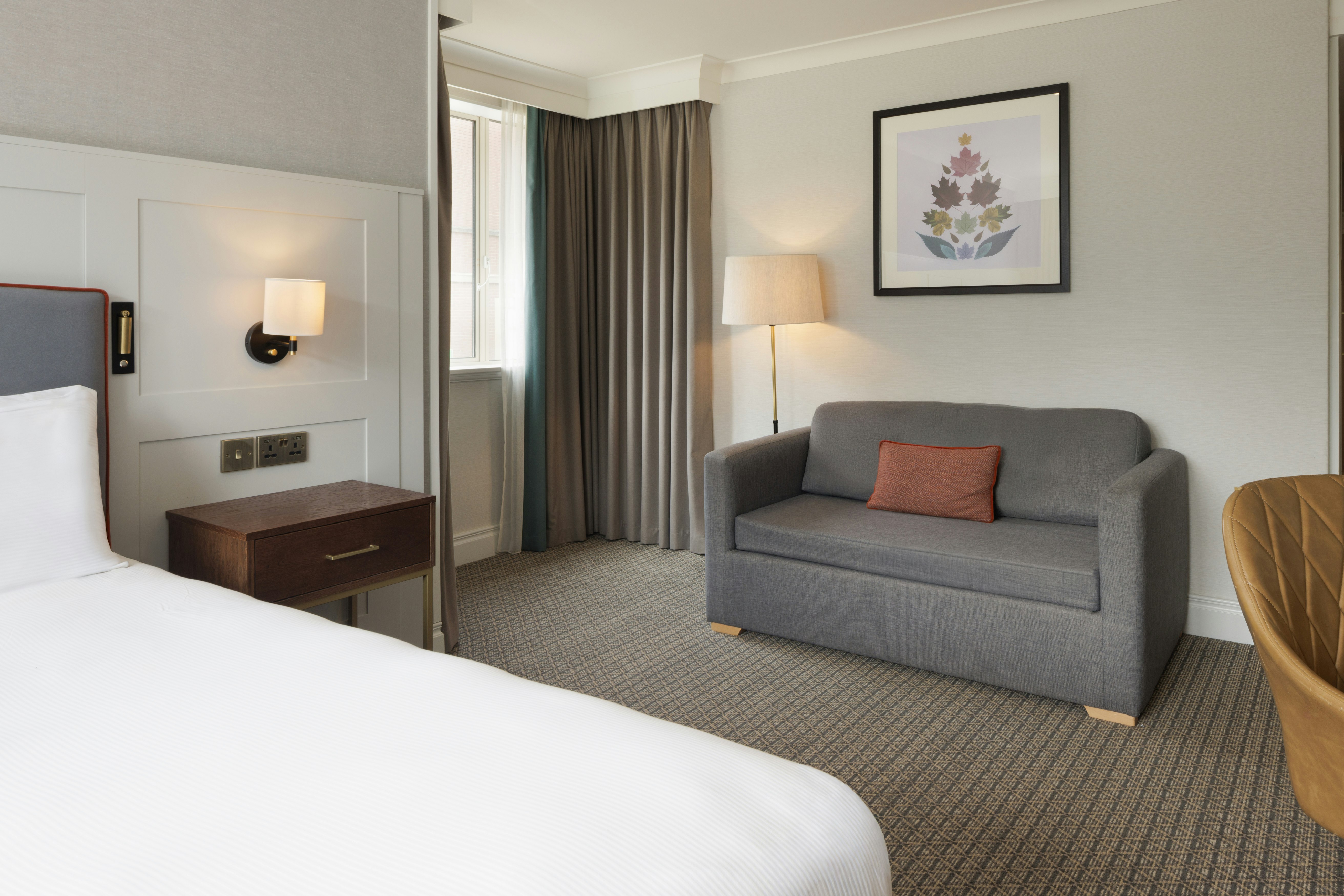 غرفة بسرير كوين، DoubleTree by Hilton St Anne's Manor 15/16