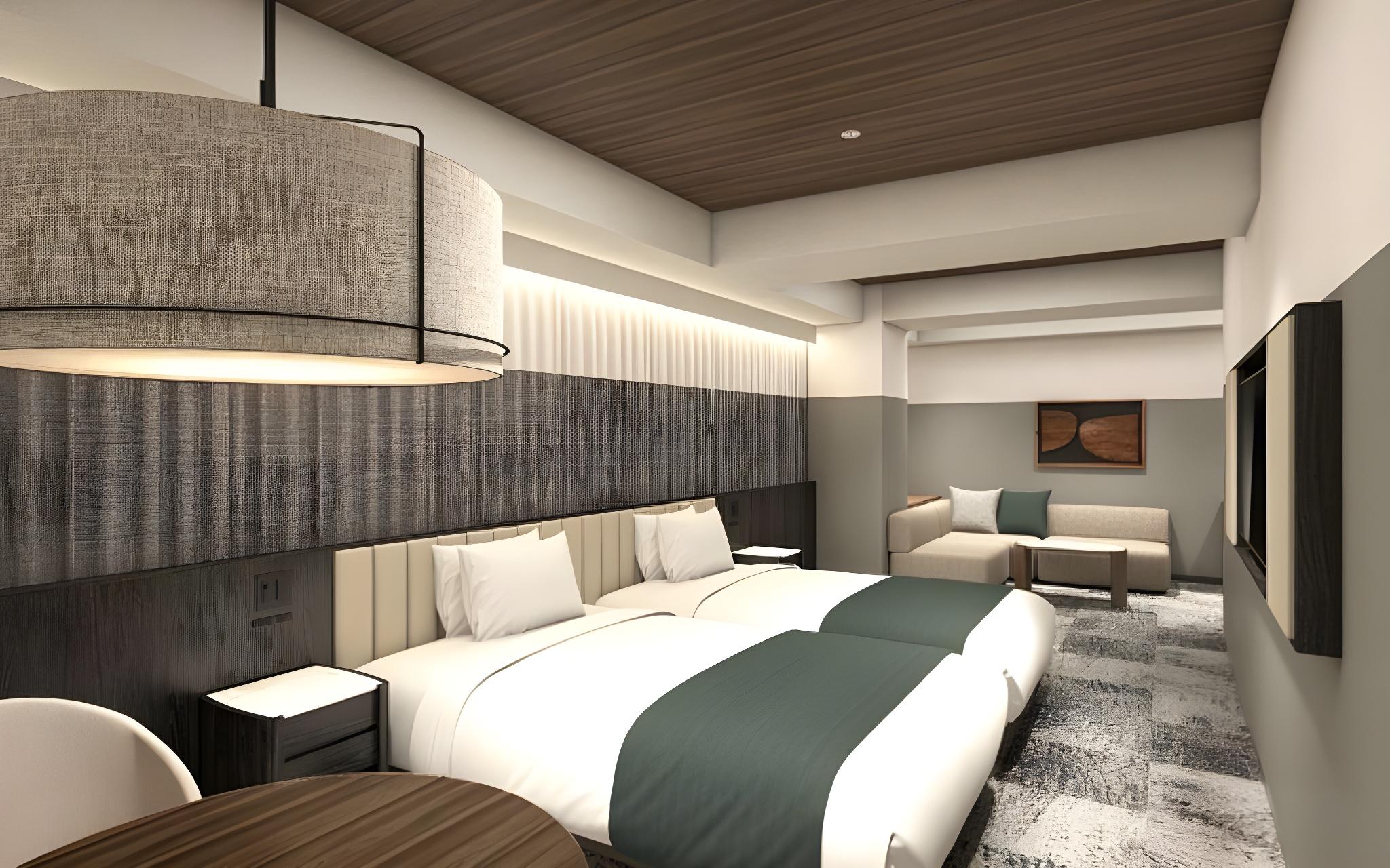 Semi Room, Deluxe, 2 Semi Double Beds, 2 Sofa