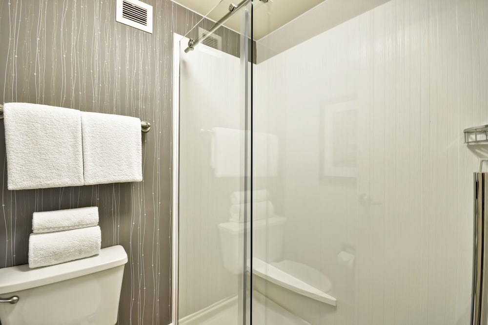 غرفة بسرير كينج مع أريكة، Courtyard By Marriott Dallas Medical Market Center 4/5