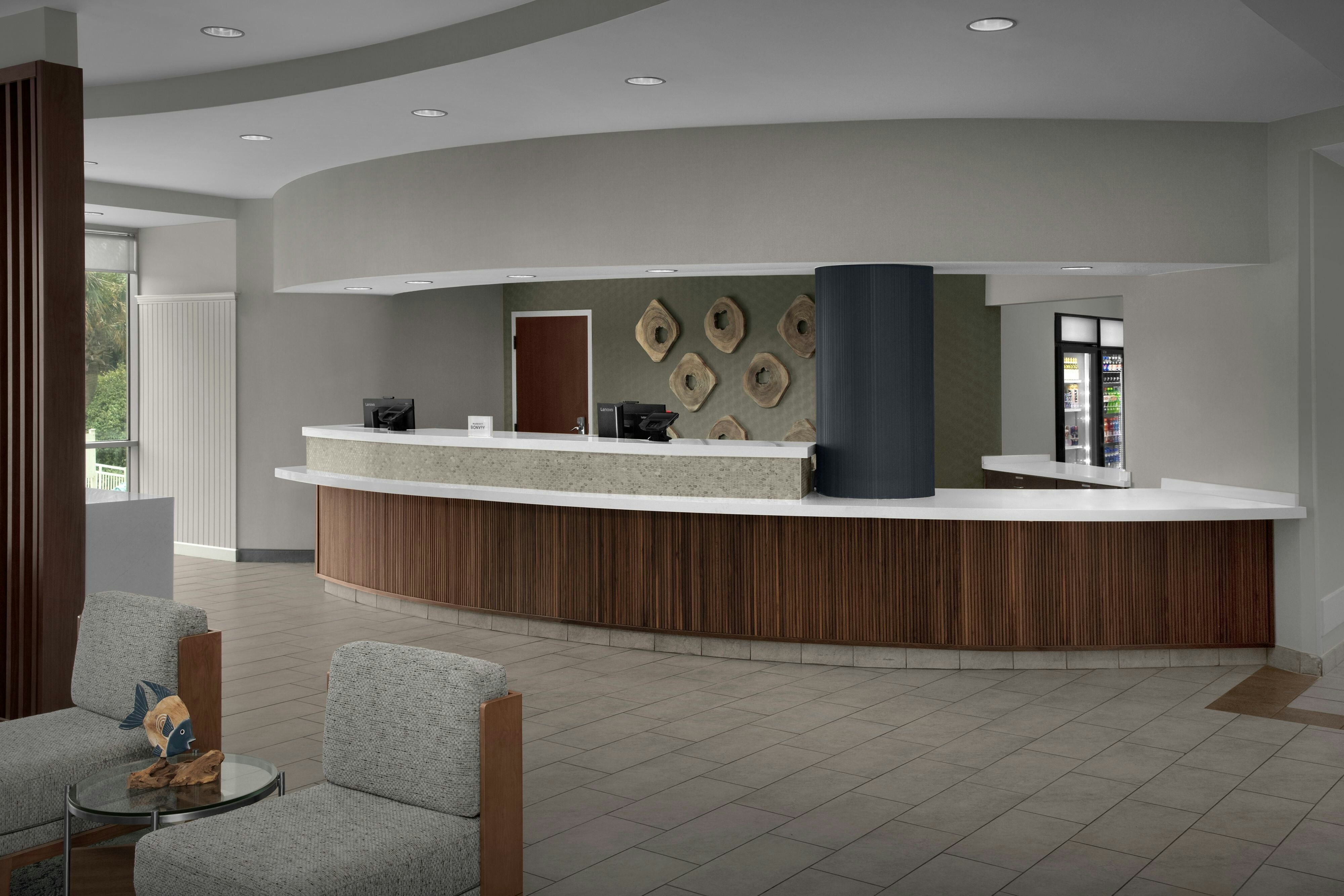 Lobby at Courtyard By Marriott Carolina Beach, CAROLINA BEACH - NC