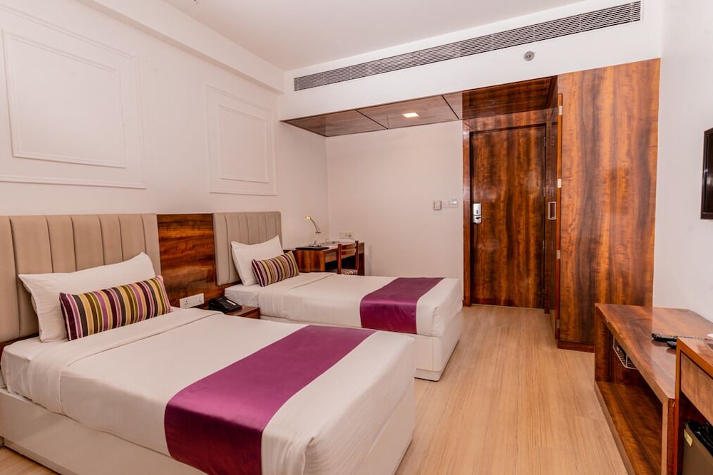 غرفة ديلوكس بسريرين مزدوجين