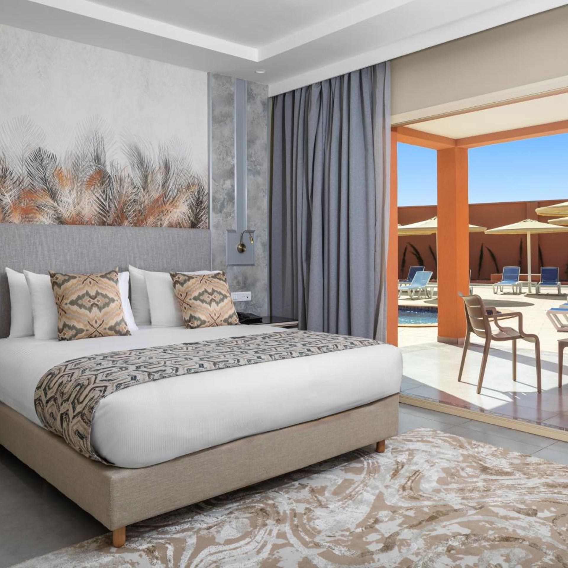 Swim Up, Deluxe, Single Bed