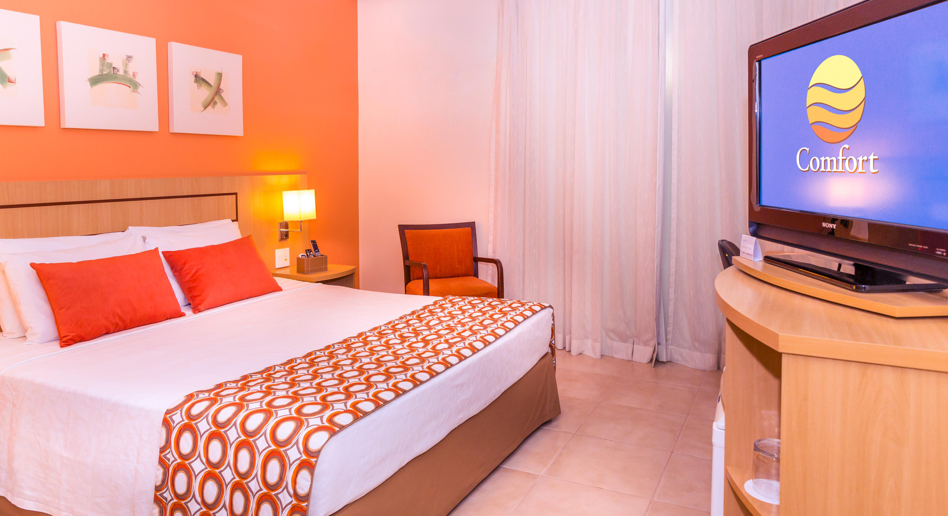 غرفة ديلوكس، Comfort Hotel Franca 3/10