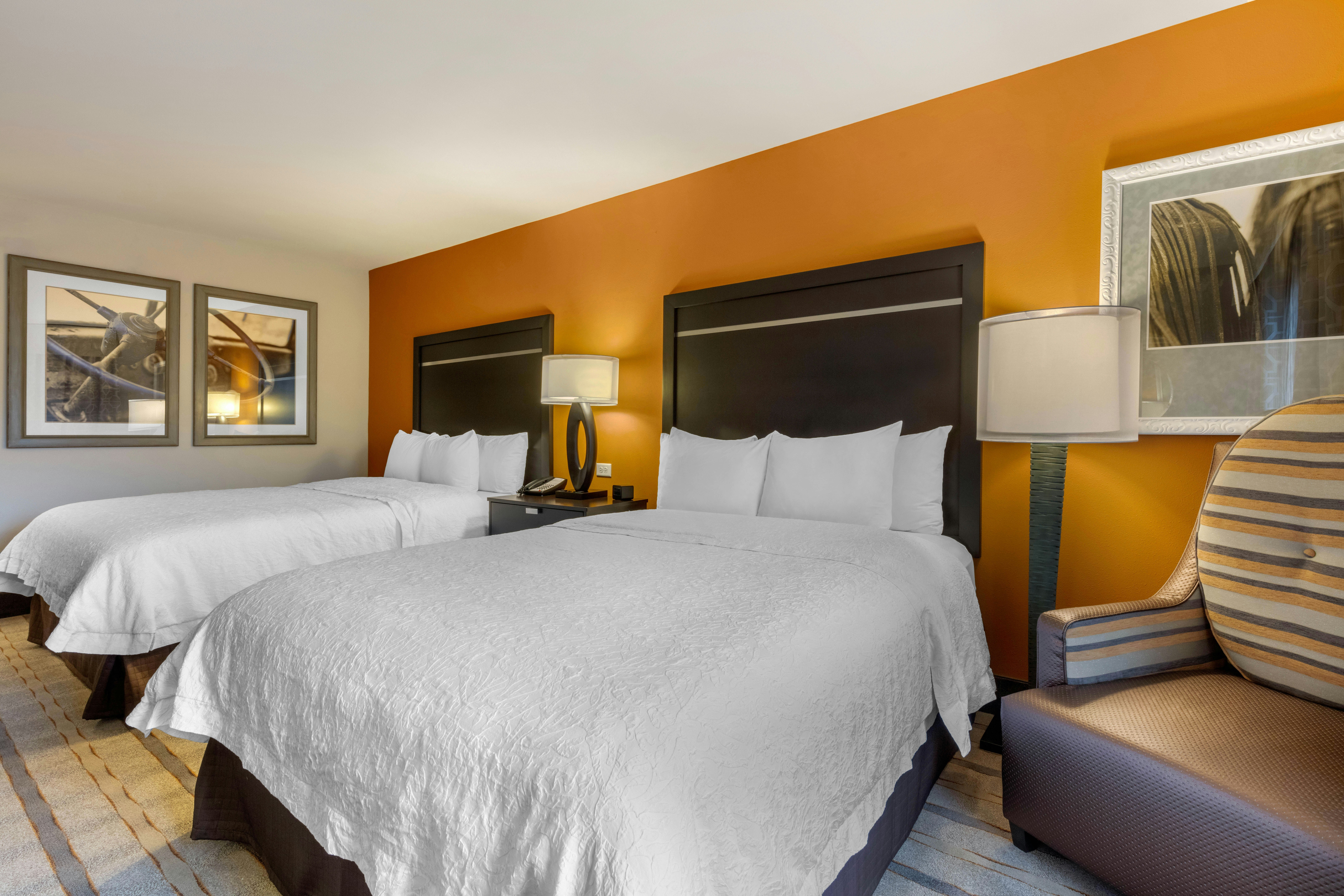 غرفة بسريرين كوين، Hampton Inn & Suites Columbus 2/5