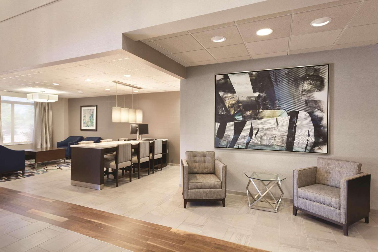 Lobby at Hampton Inn by Hilton Addison Dallas, ADDISON - TX