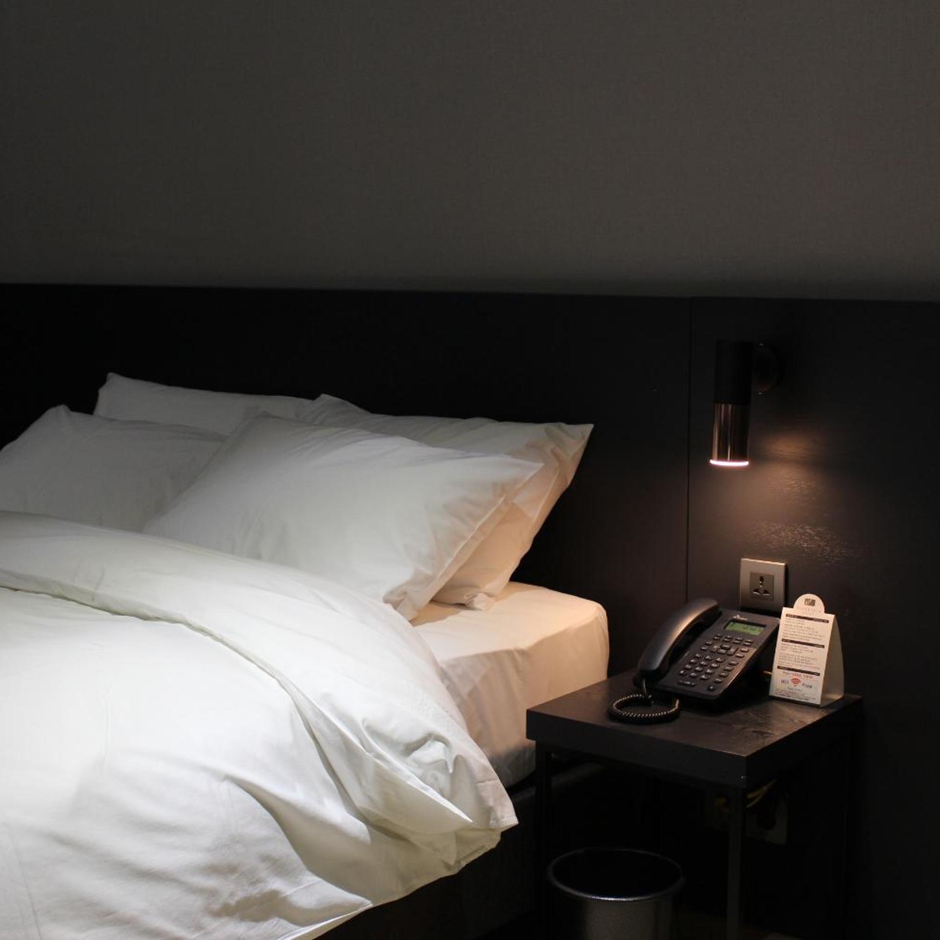 غرفة بسرير مزدوج لذوي الإعاقة، Rivertain Hotel Gyeongju 10/10