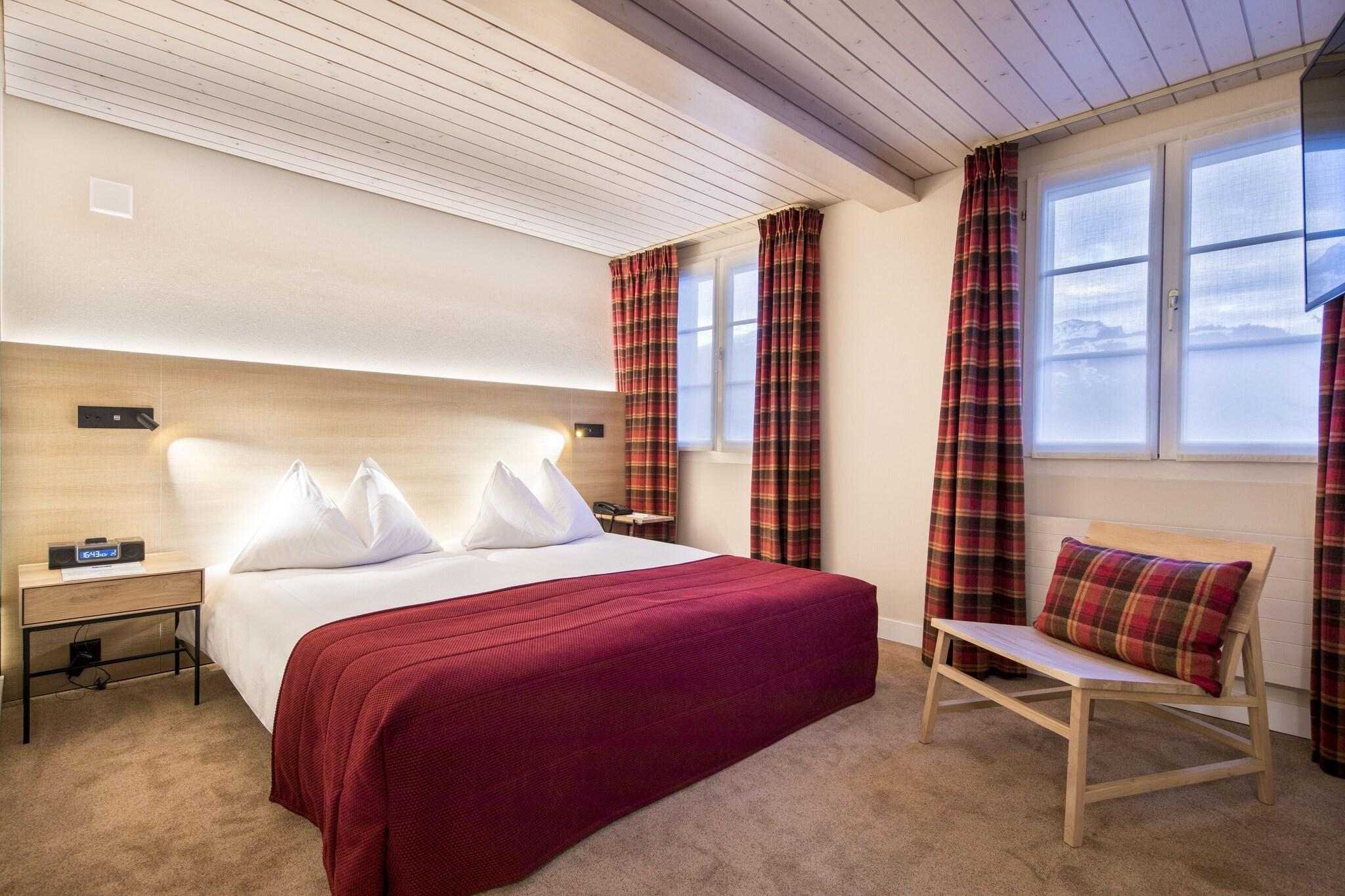 Deluxe, Double Bed, North View, North Wing