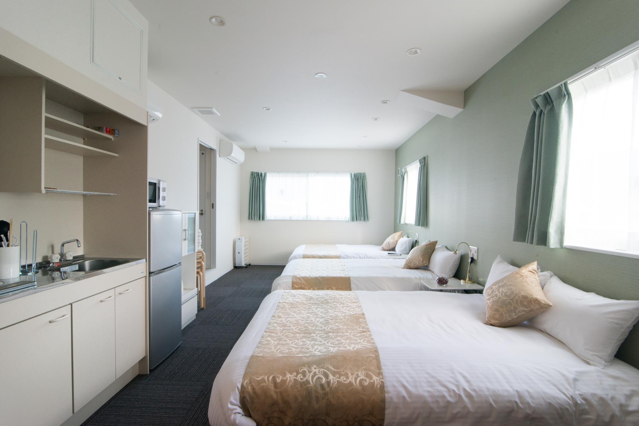 Suite, 3 Double Beds, Mountain View, Outdoor Bath