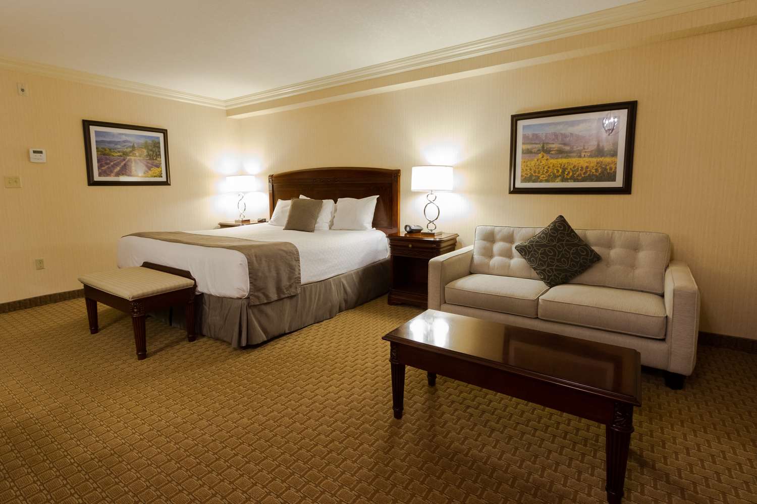 Room, King Bed, Sofa