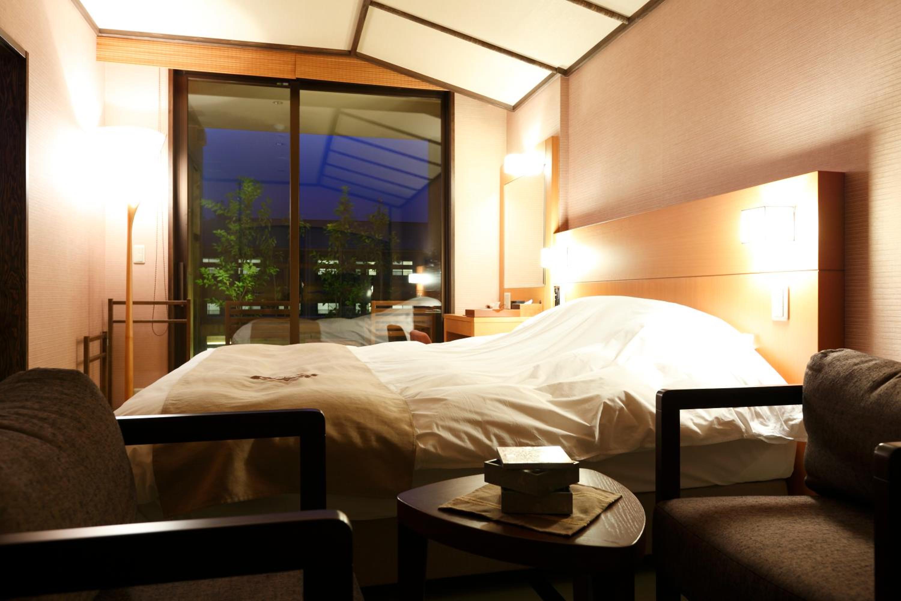 Room, Double Bed, Outdoor Bath